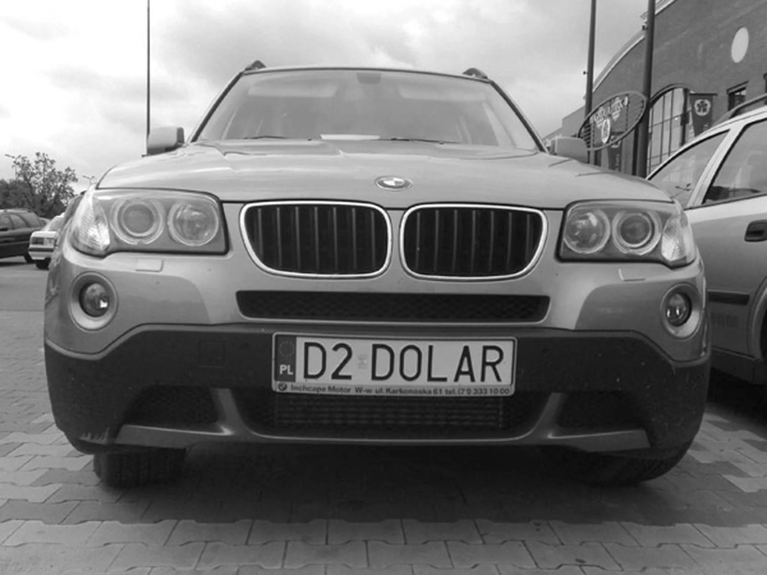 Fajny numer, blacha D2 DOLAR