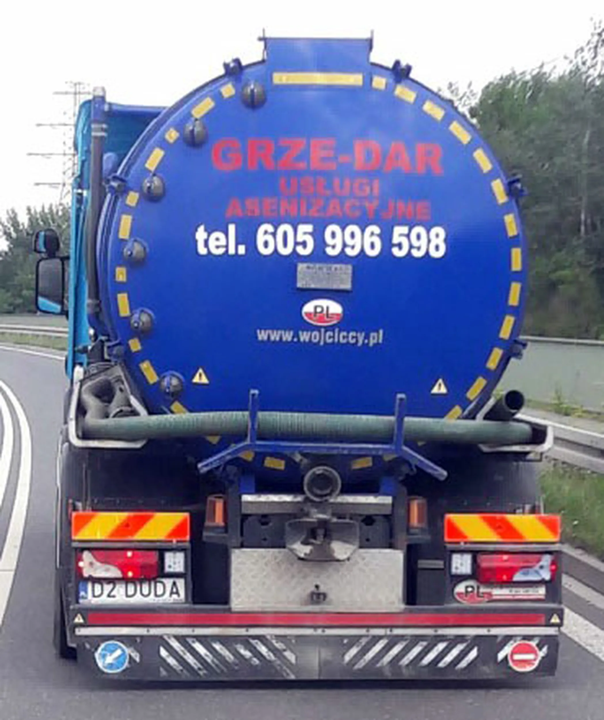 Fajny numer, blacha D2 DUDA