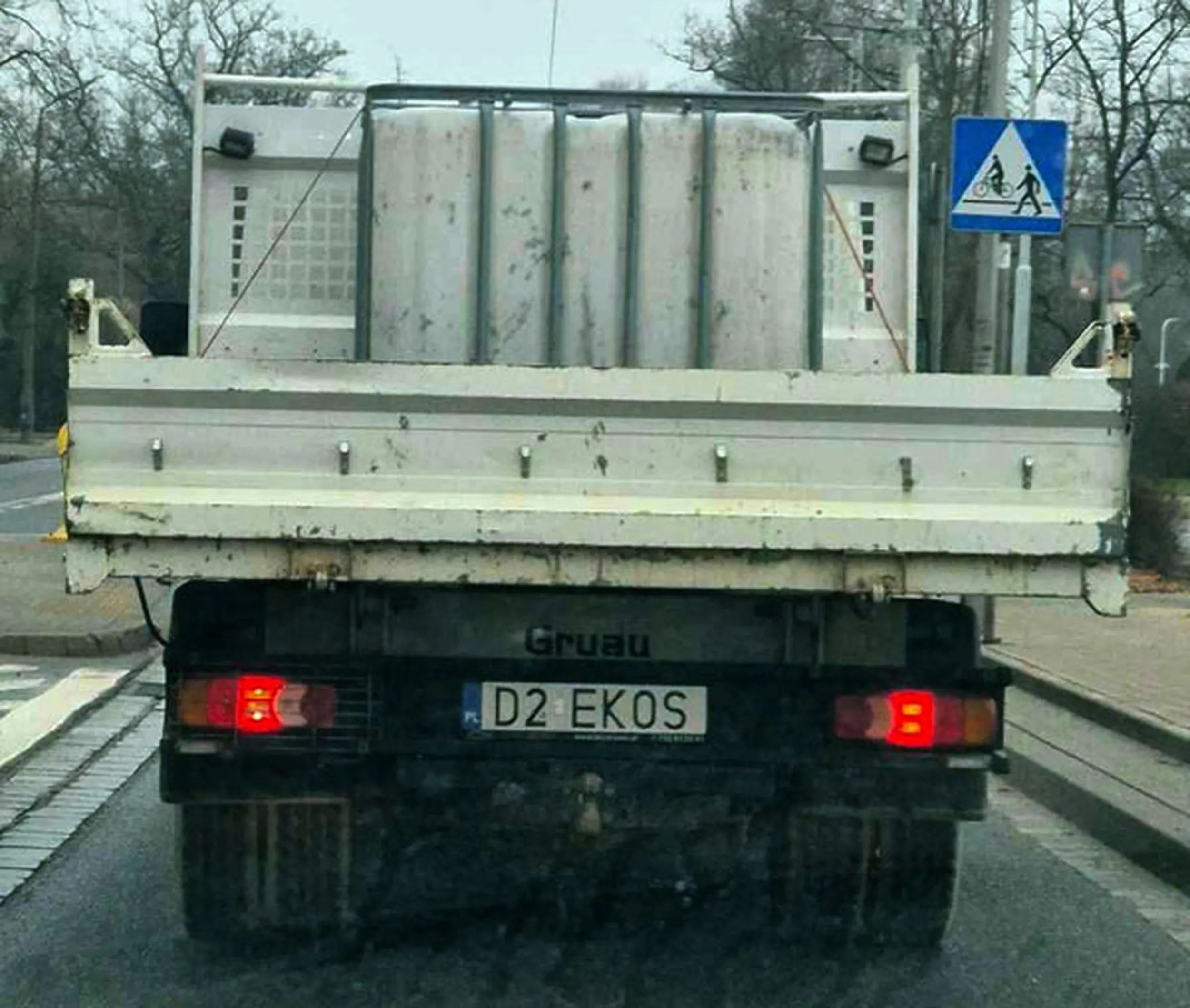 Fajny numer, blacha D2 EKOS