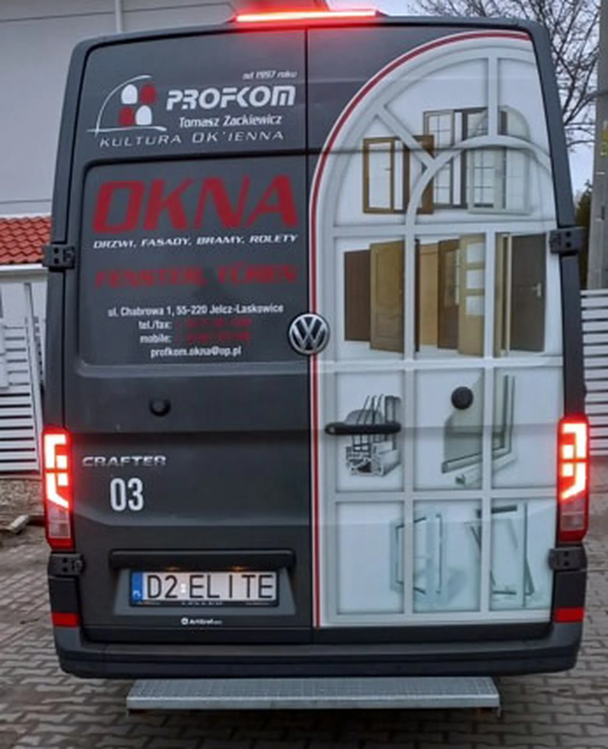 Fajny numer, blacha D2 ELITE