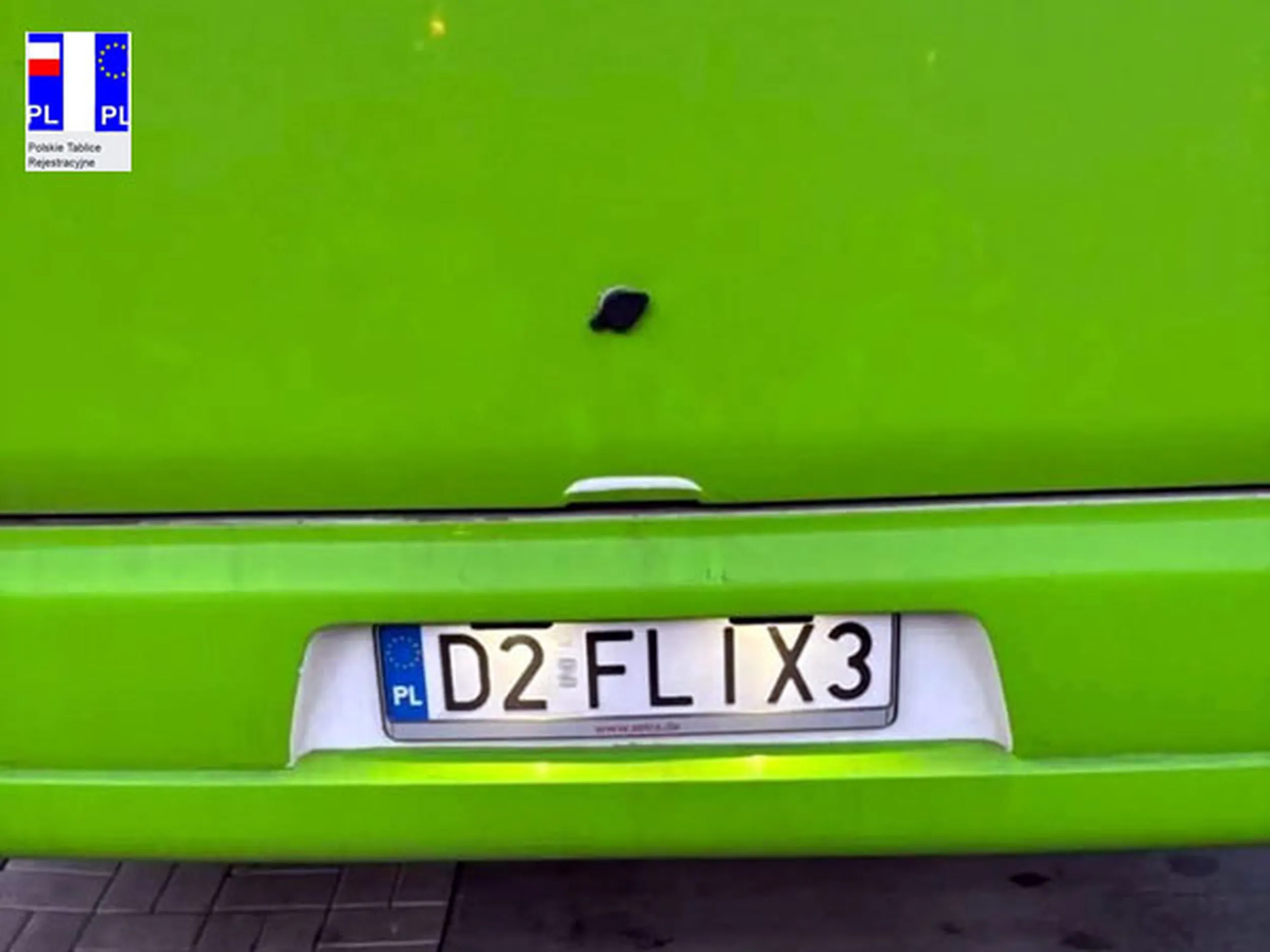 Fajny numer, blacha D2 FLIX3