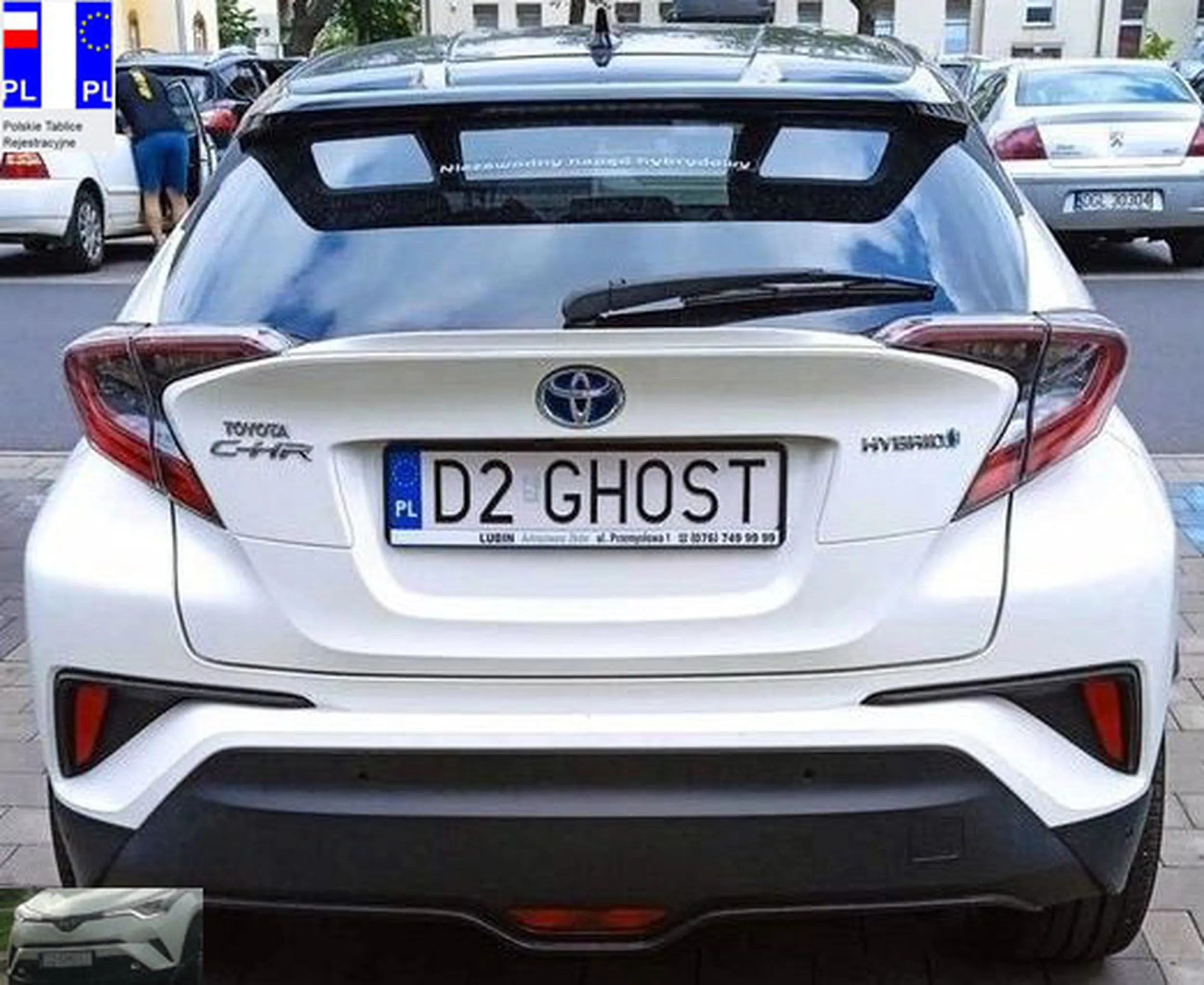 Fajny numer, blacha D2 GHOST