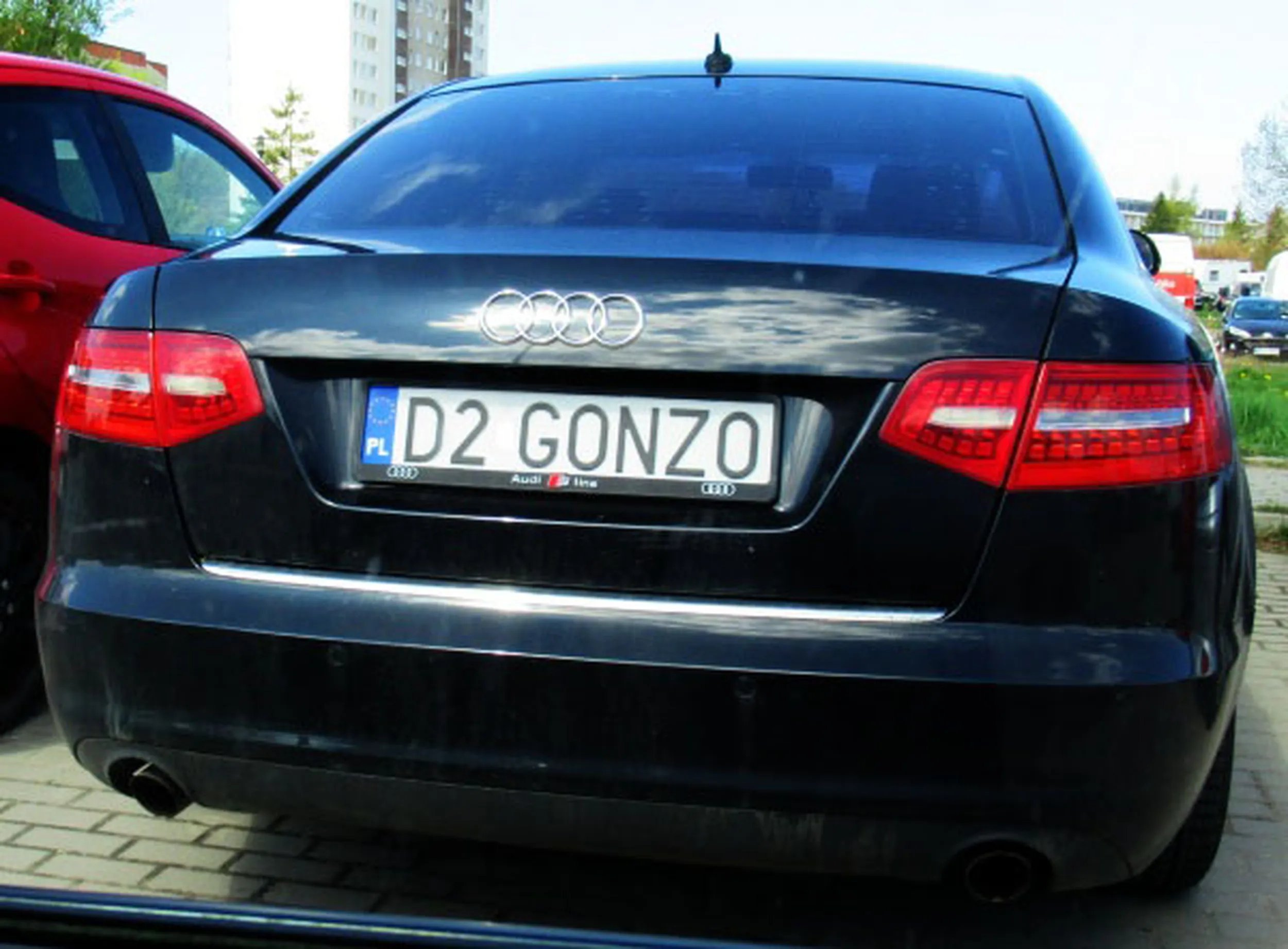 Fajny numer, blacha D2 GONZO