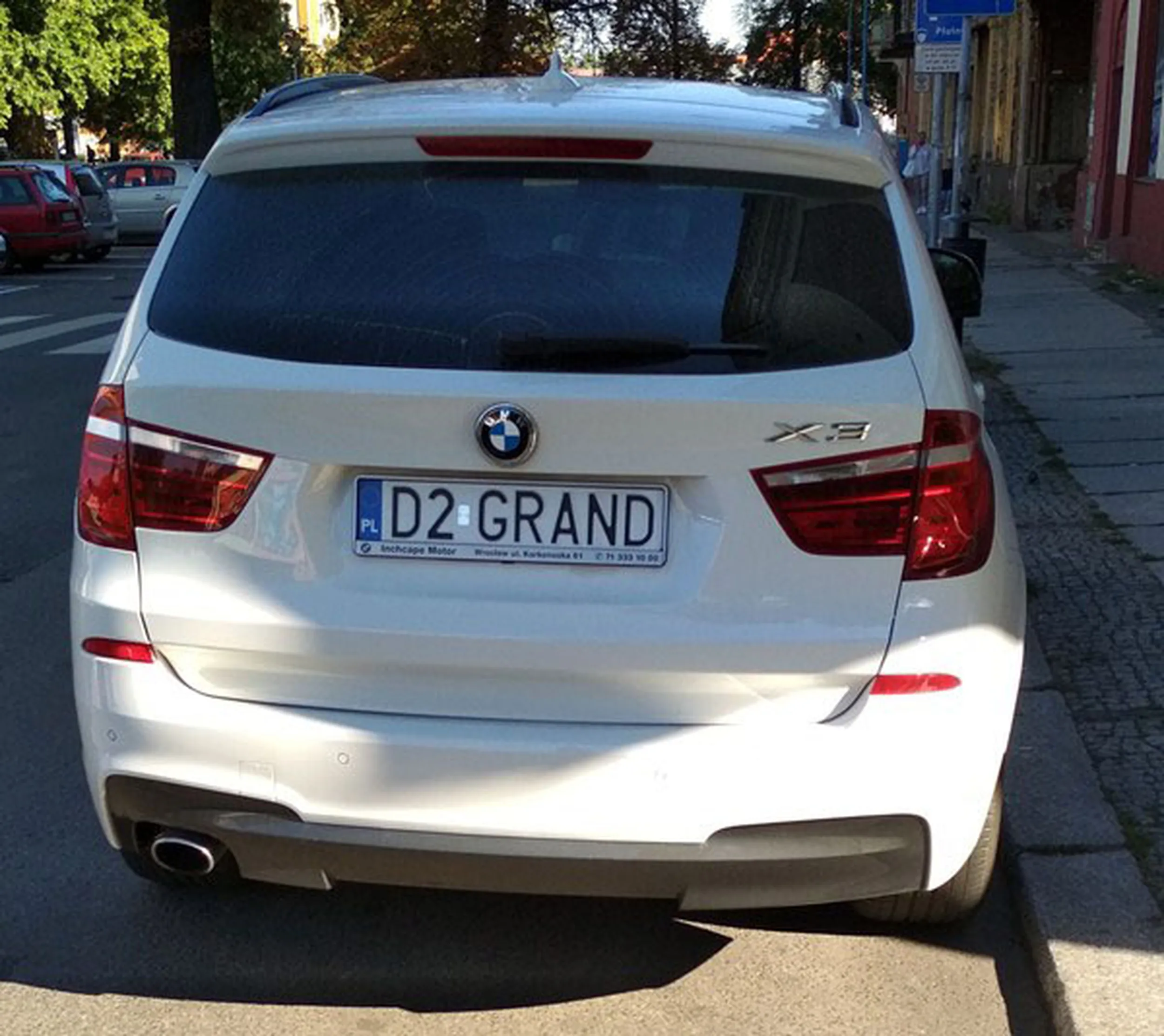 Fajny numer, blacha D2 GRAND
