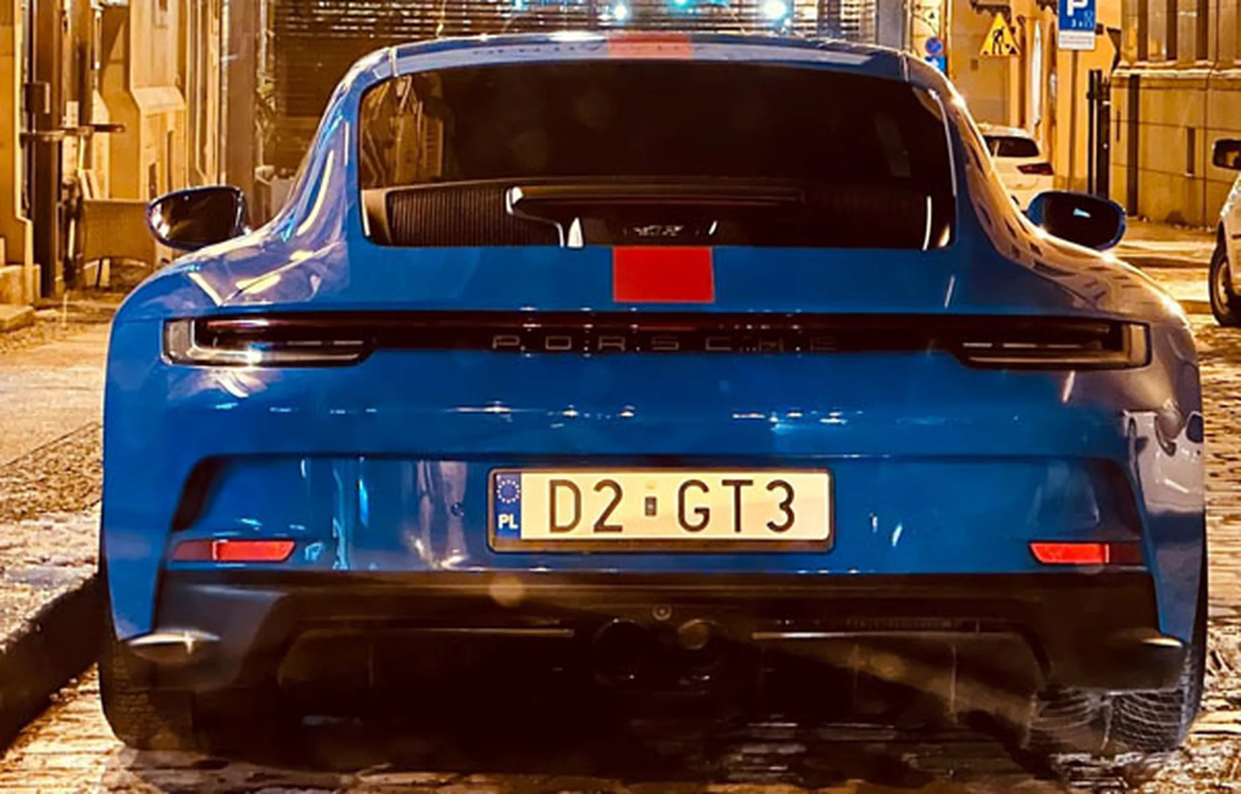 Fajny numer, blacha D2 GT3