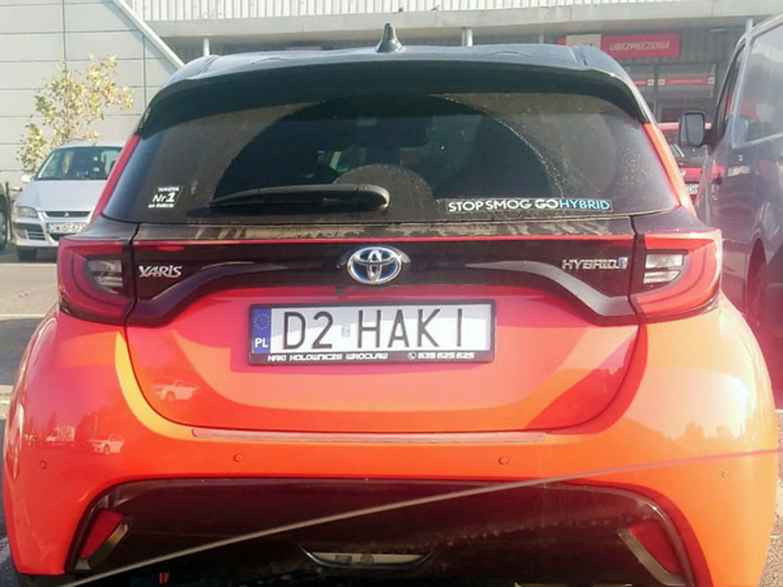 Fajny numer, blacha D2 HAKI