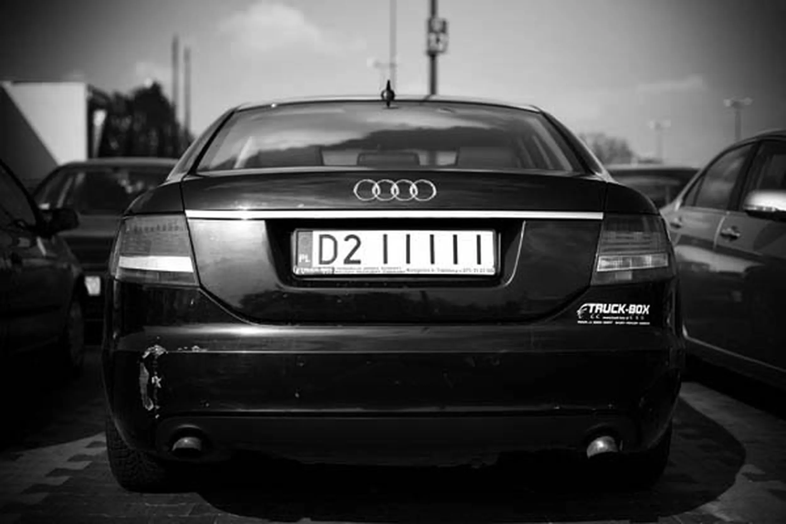 Fajny numer, blacha D2 IIIII