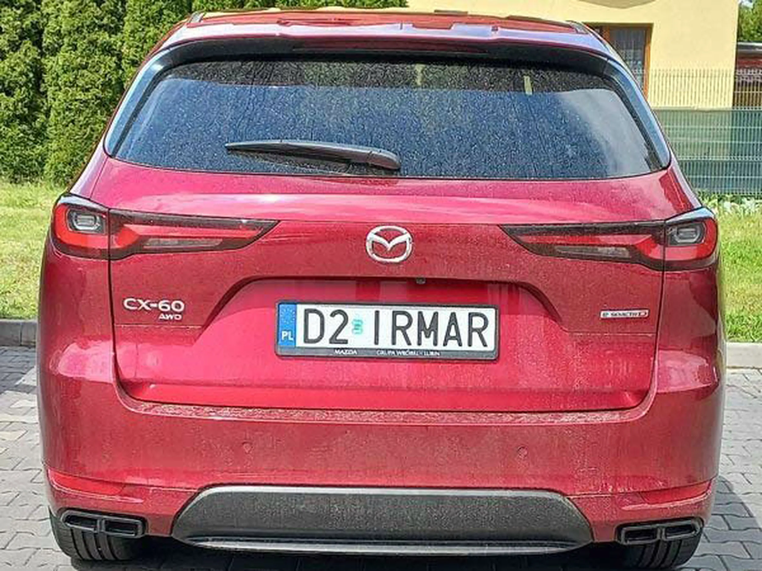 Fajny numer, blacha D2 IRMAR