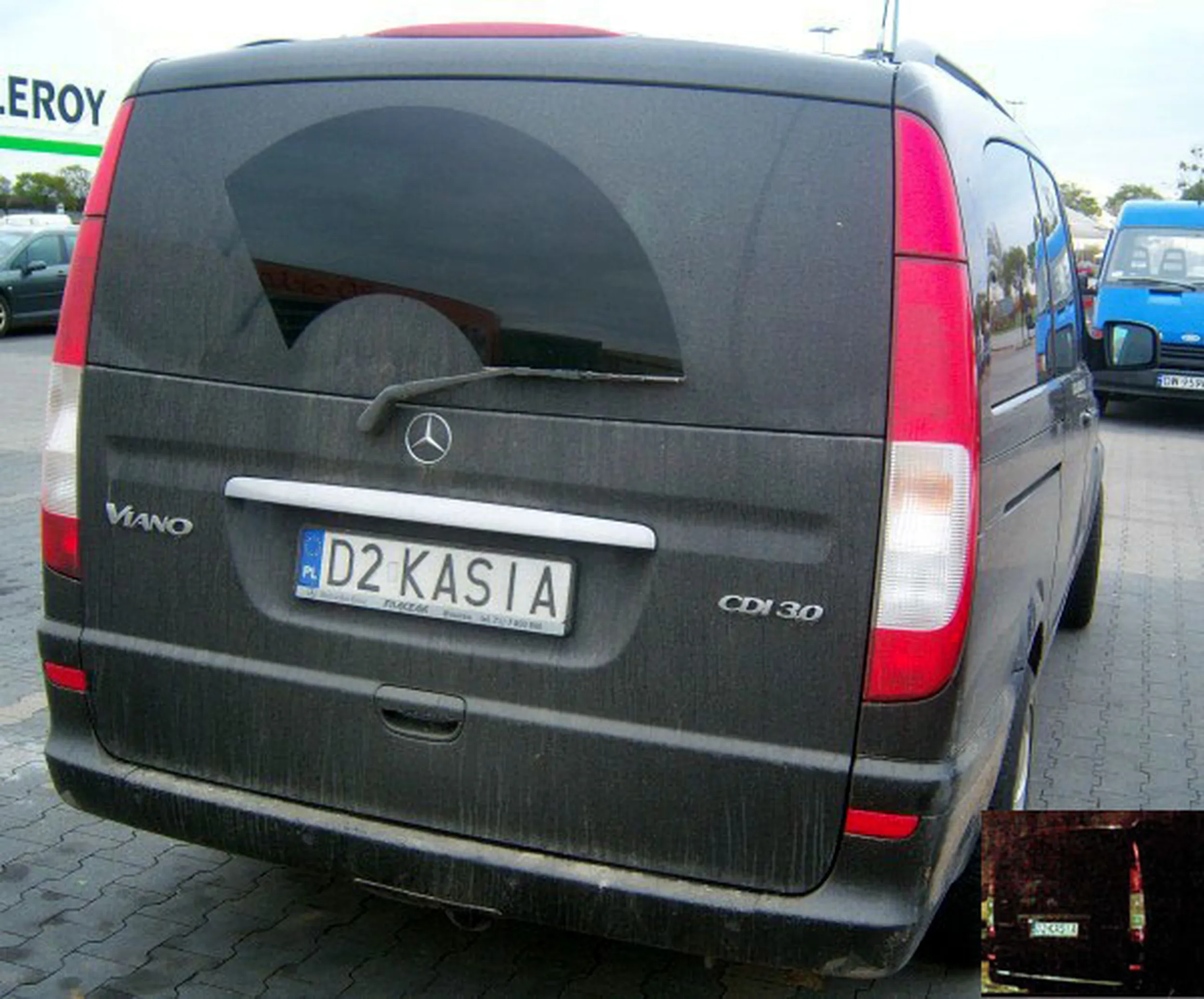 Fajny numer, blacha D2 KASIA