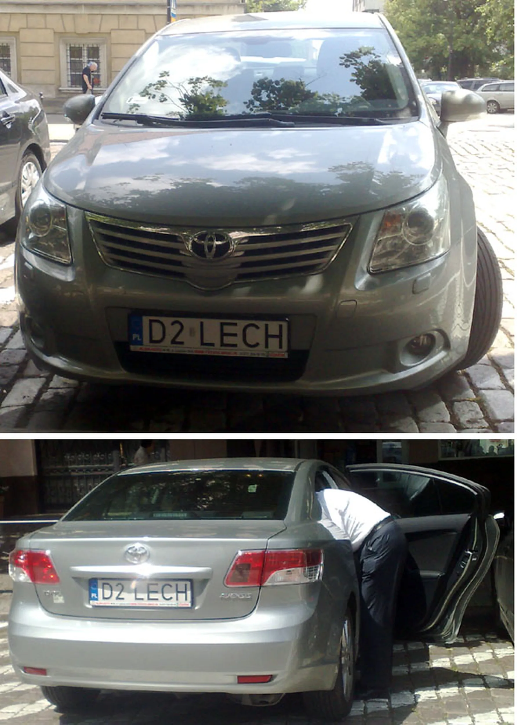 Fajny numer, blacha D2 LECH