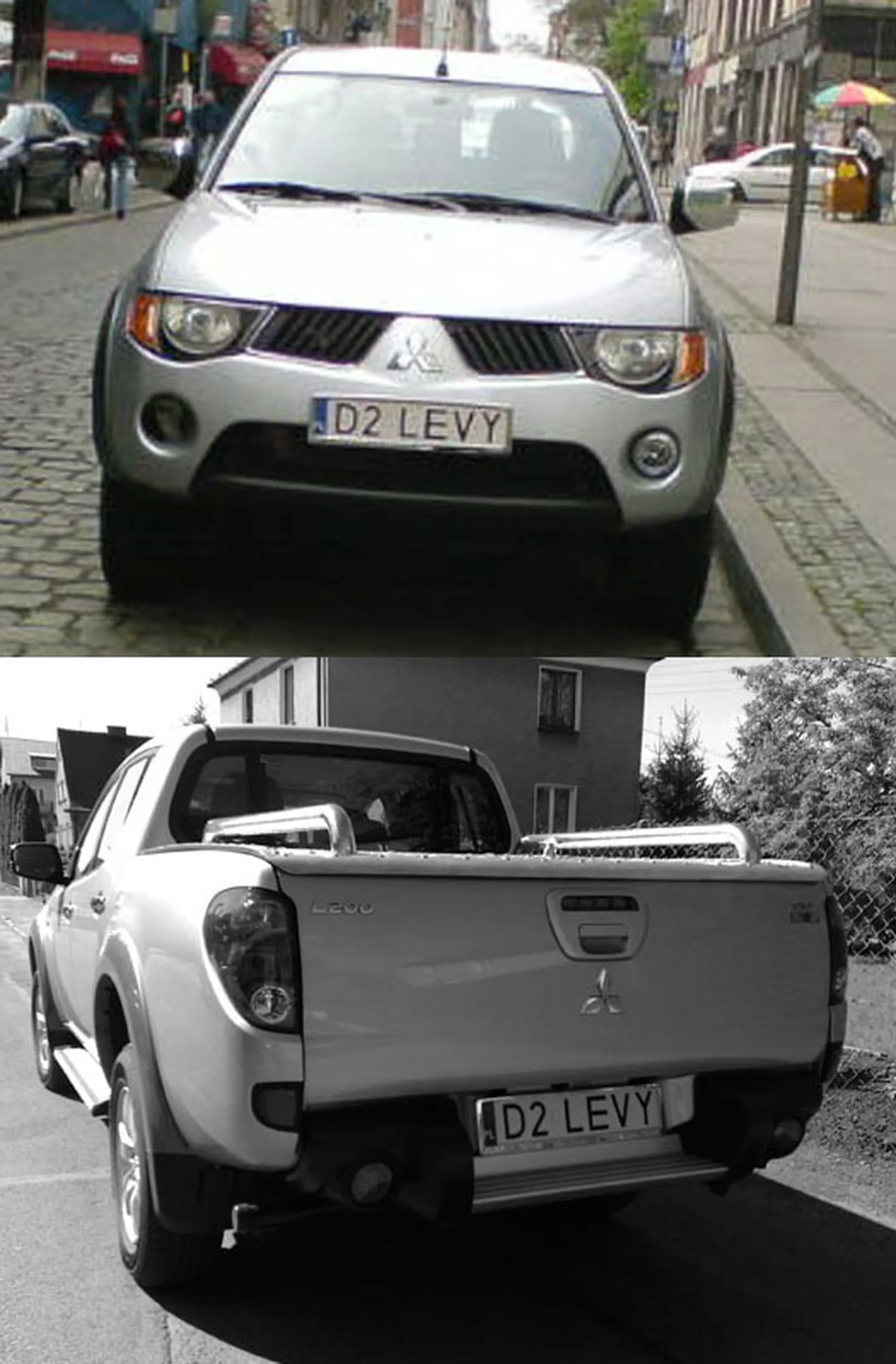 Fajny numer, blacha D2 LEVY