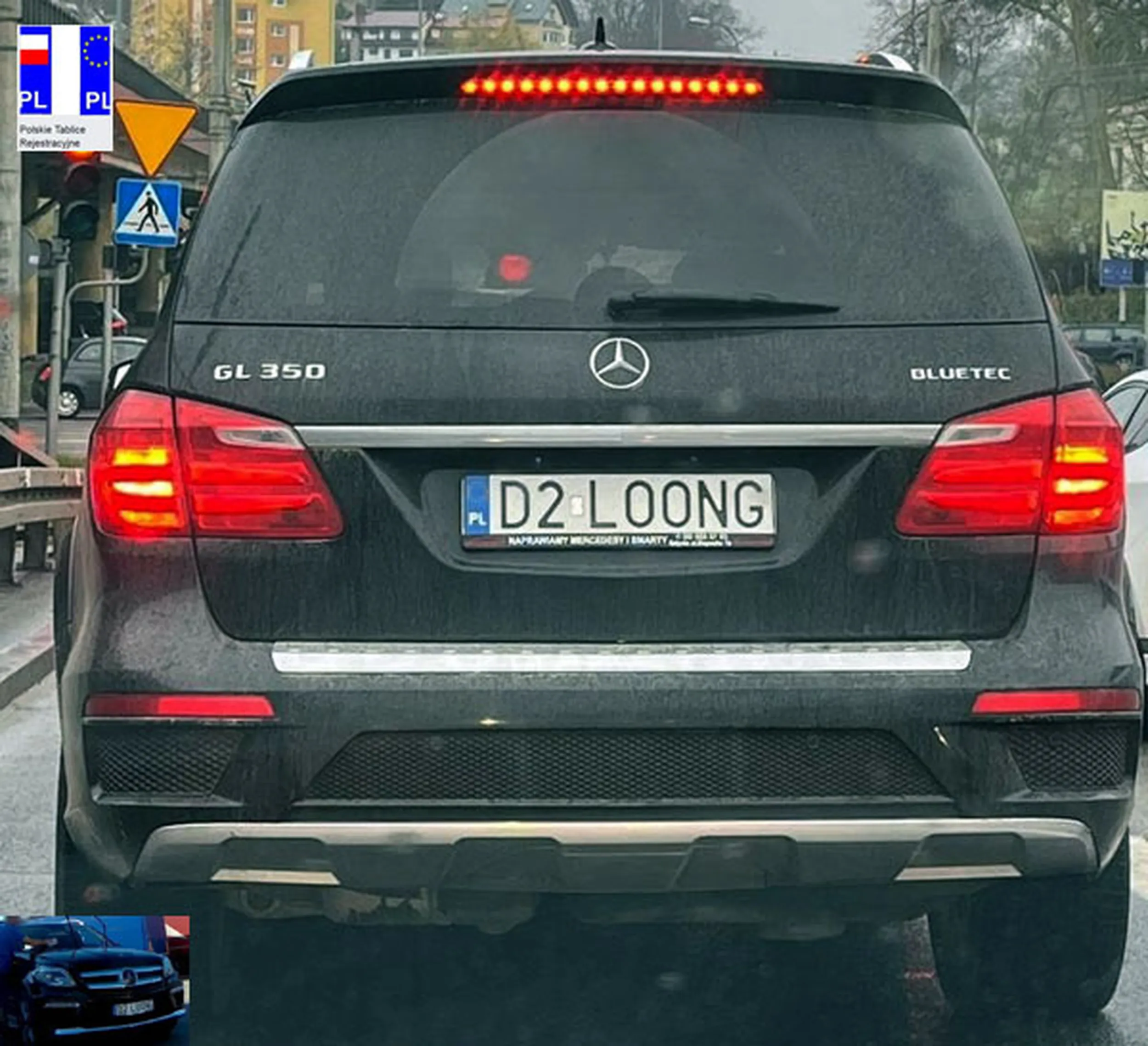 Fajny numer, blacha D2 LOONG