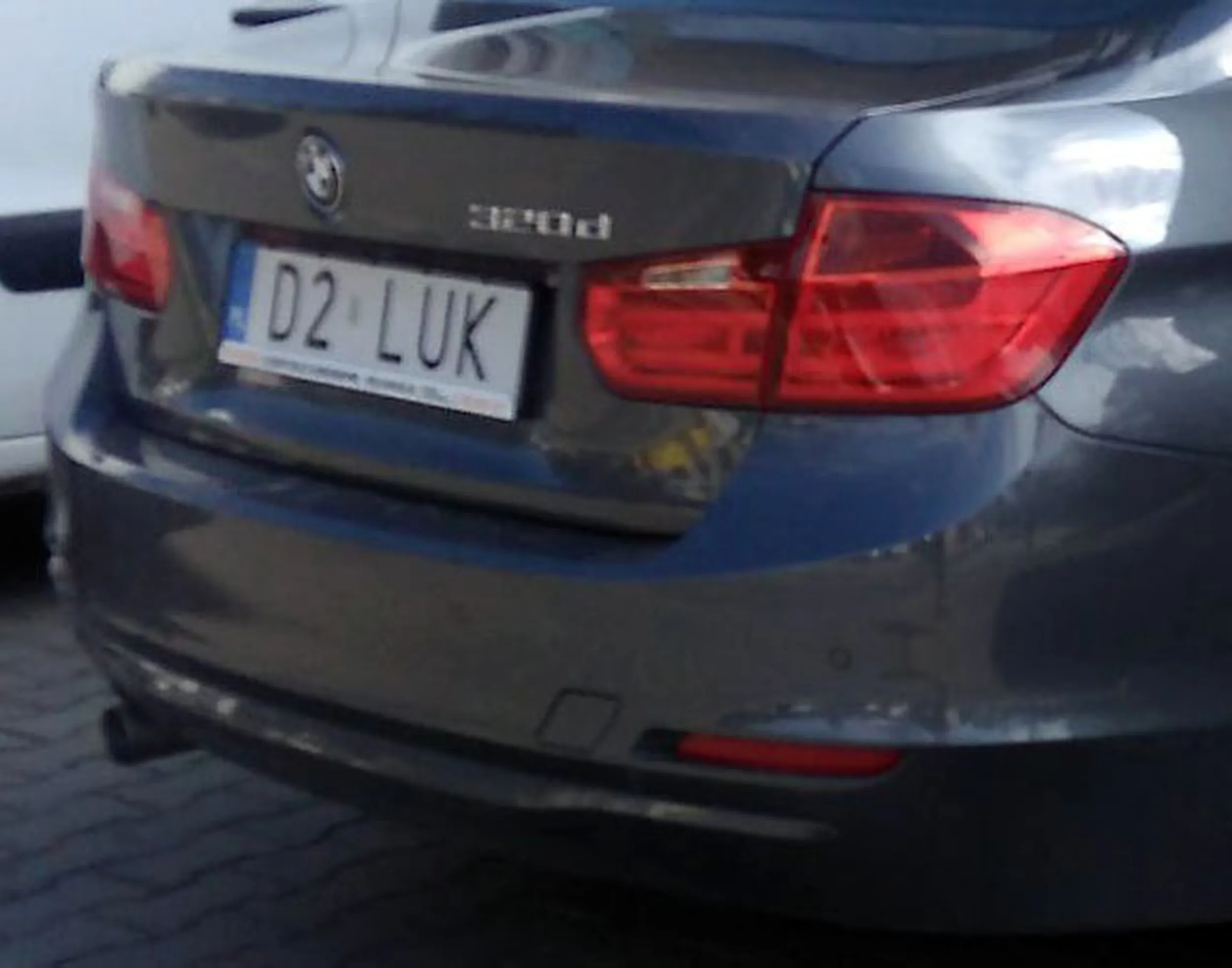 Fajny numer, blacha D2 LUK