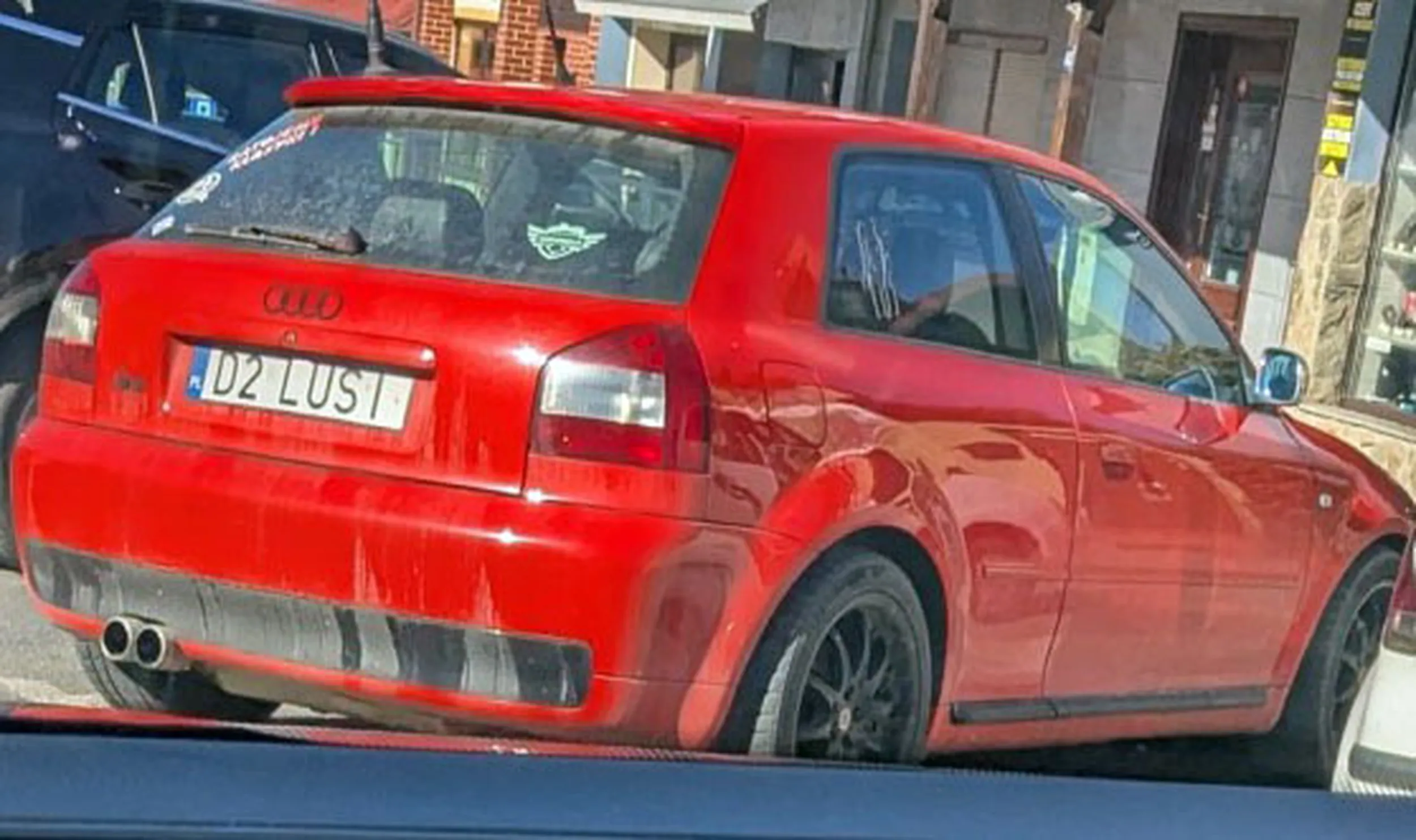 Fajny numer, blacha D2 LUSI