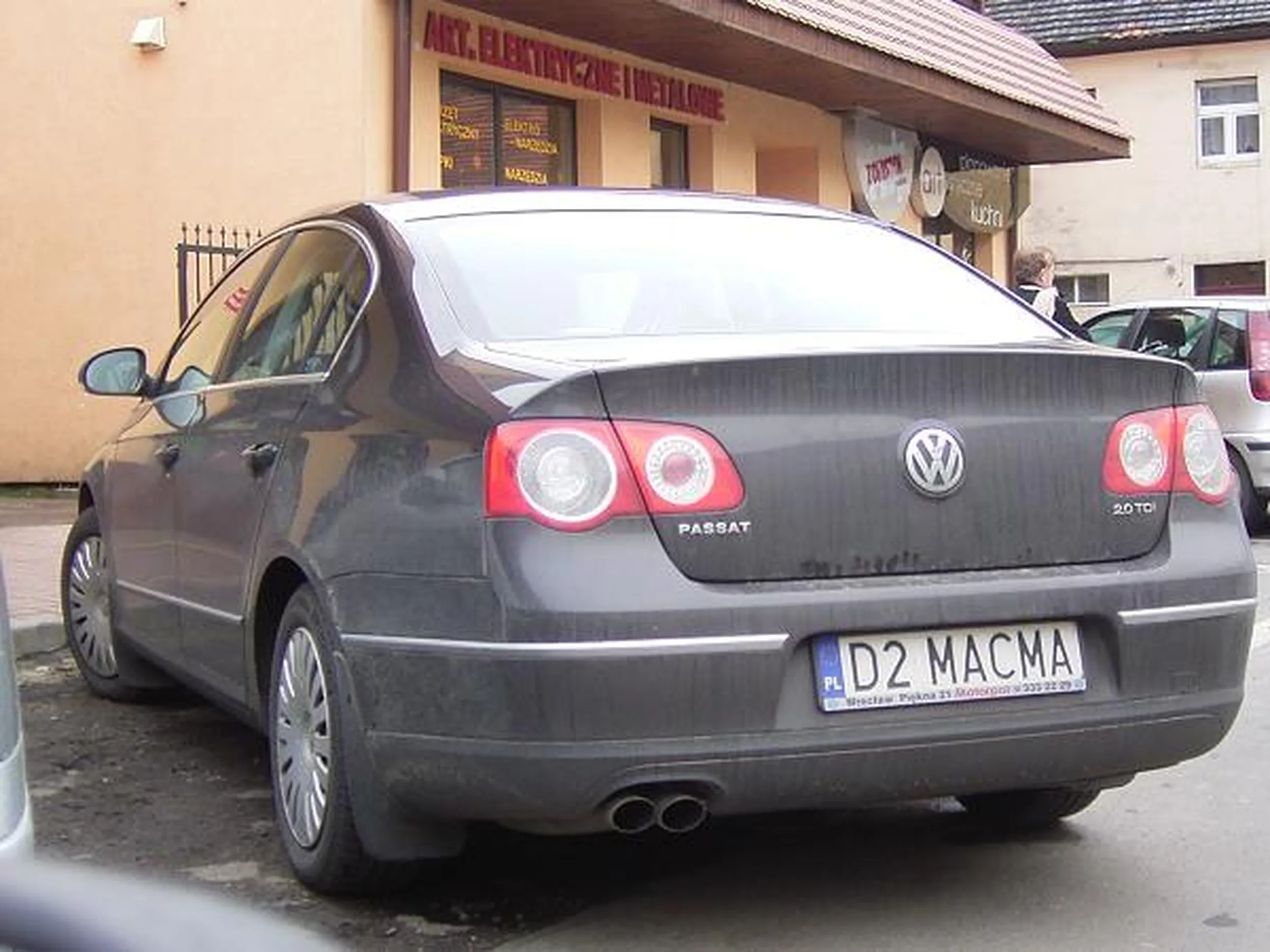 Fajny numer, blacha D2 MACMA