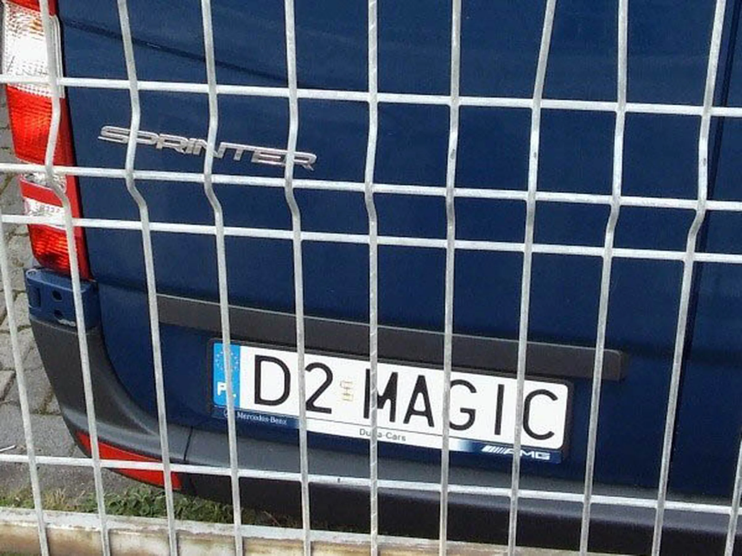 Fajny numer, blacha D2 MAGIC