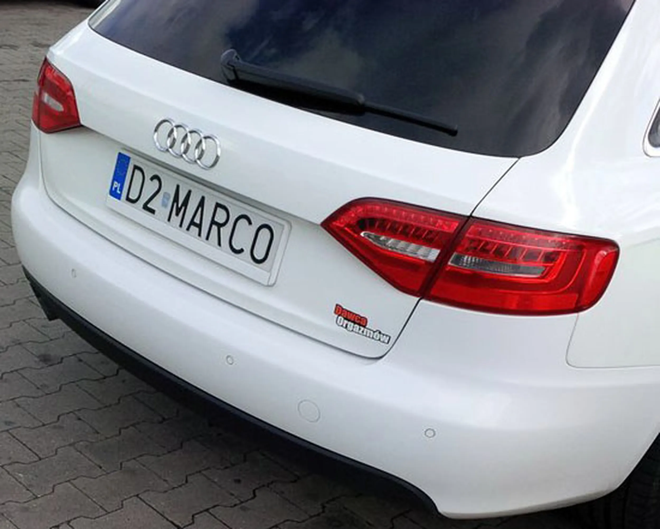 Fajny numer, blacha D2 MARCO