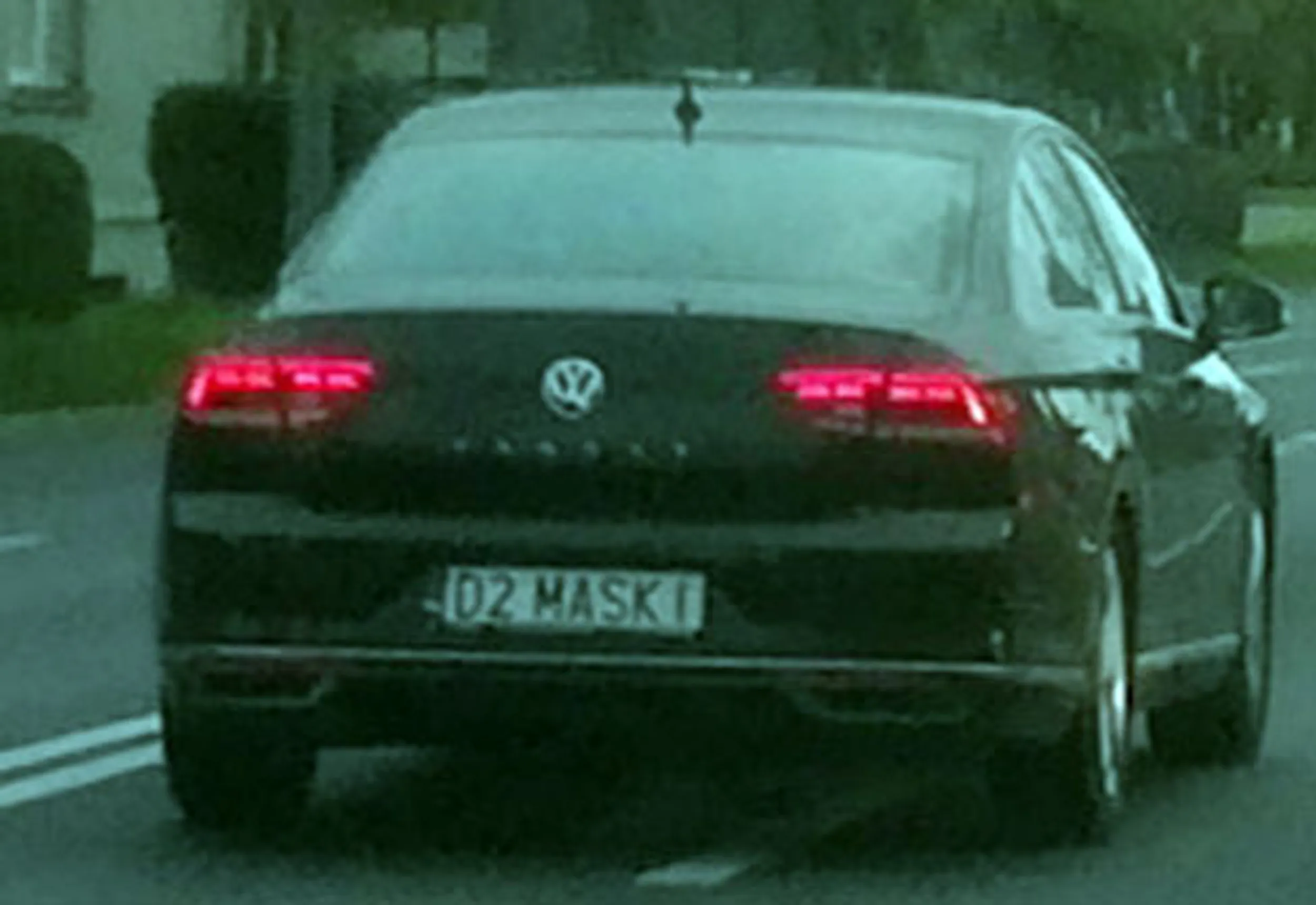 Fajny numer, blacha D2 MASKI