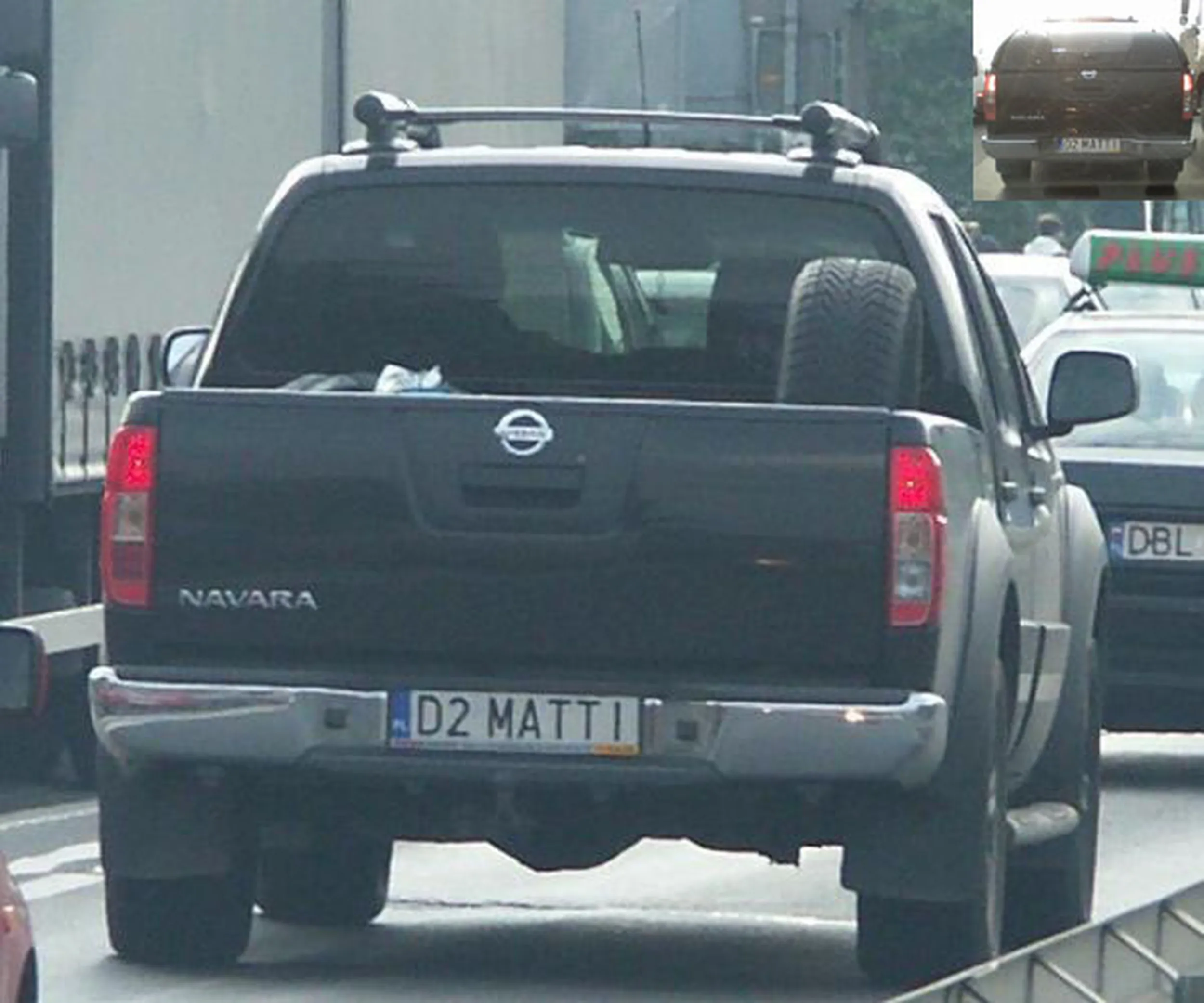 Fajny numer, blacha D2 MATTI