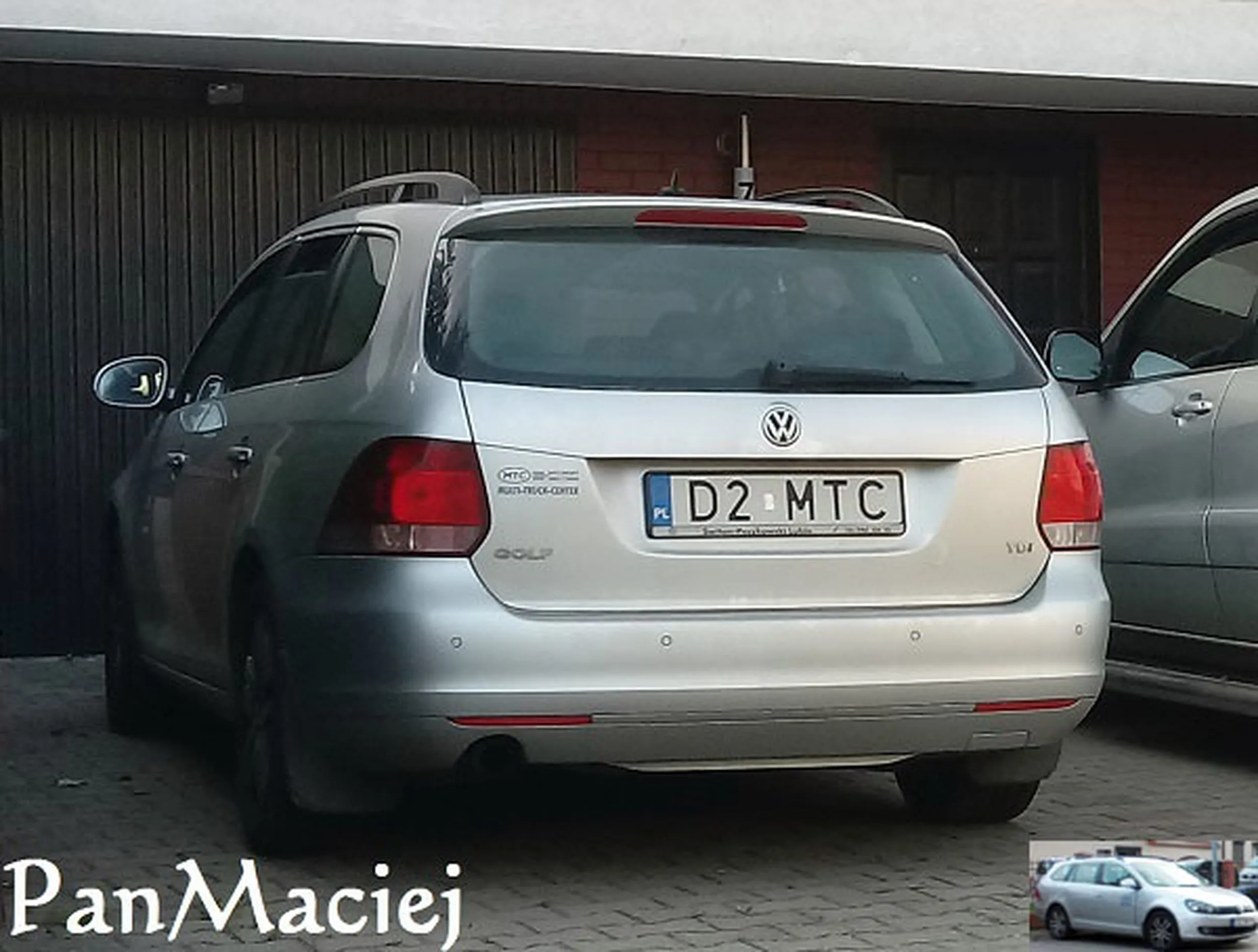 Fajny numer, blacha D2 MTC