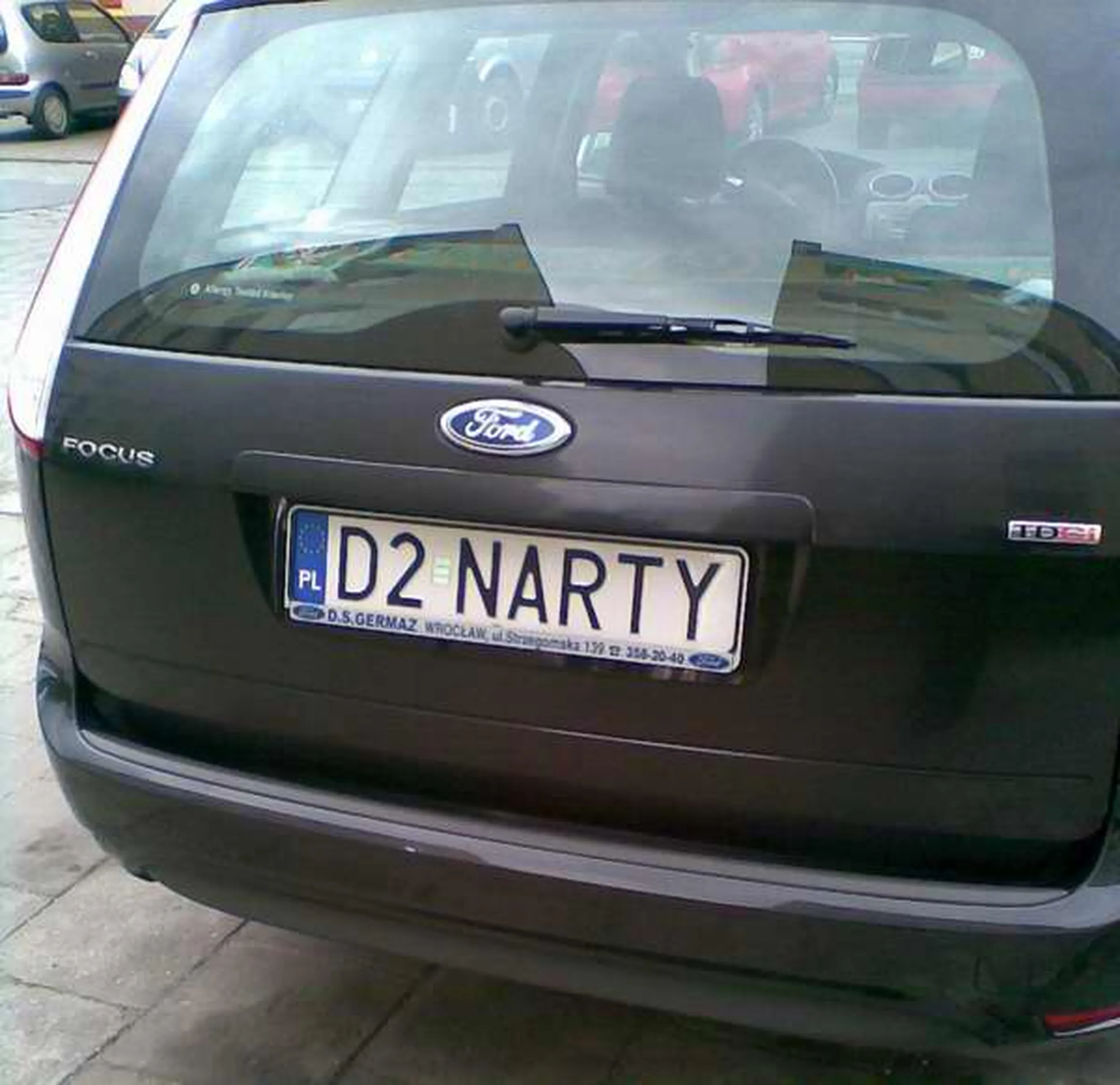 Fajny numer, blacha D2 NARTY