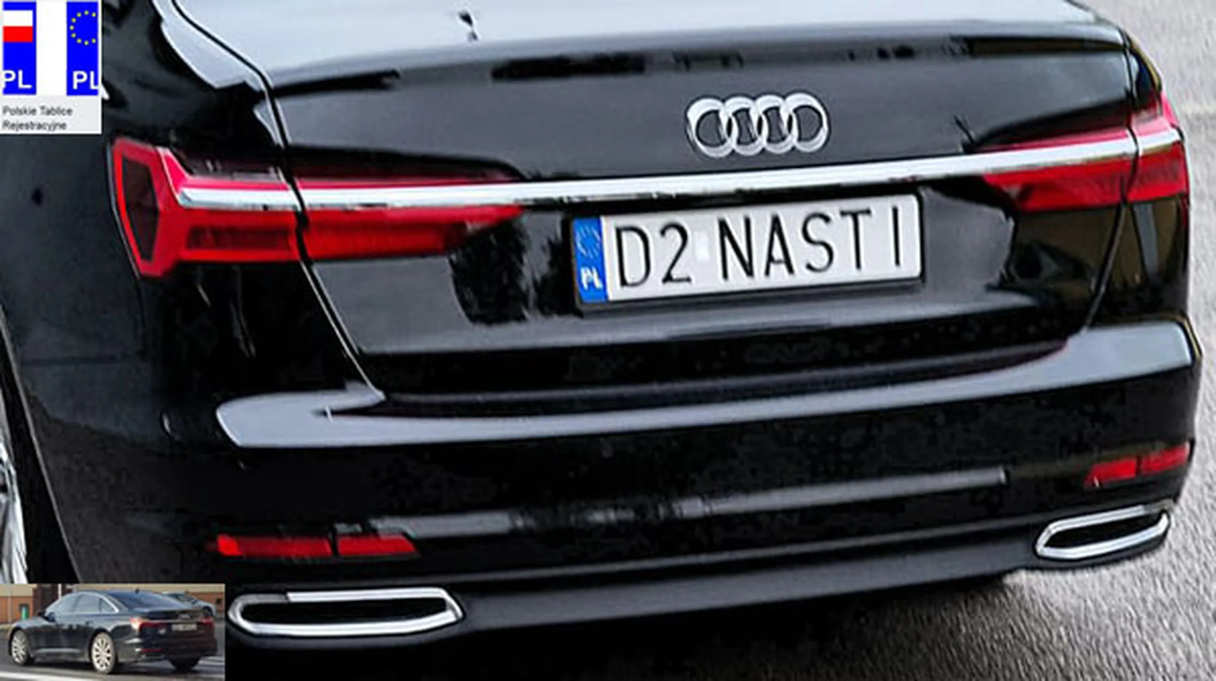 Fajny numer, blacha D2 NASTI