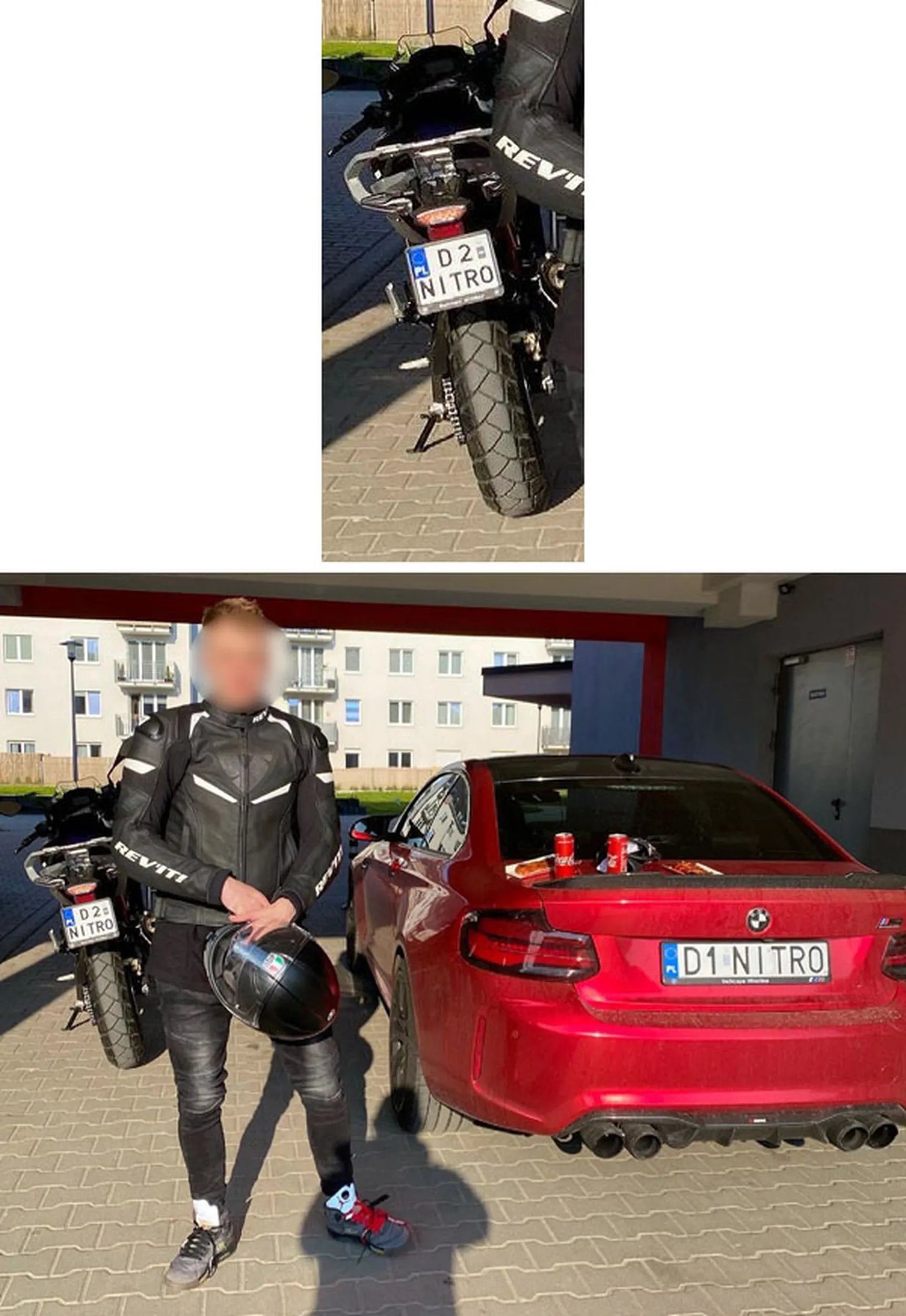 Fajny numer, blacha D2 NITRO