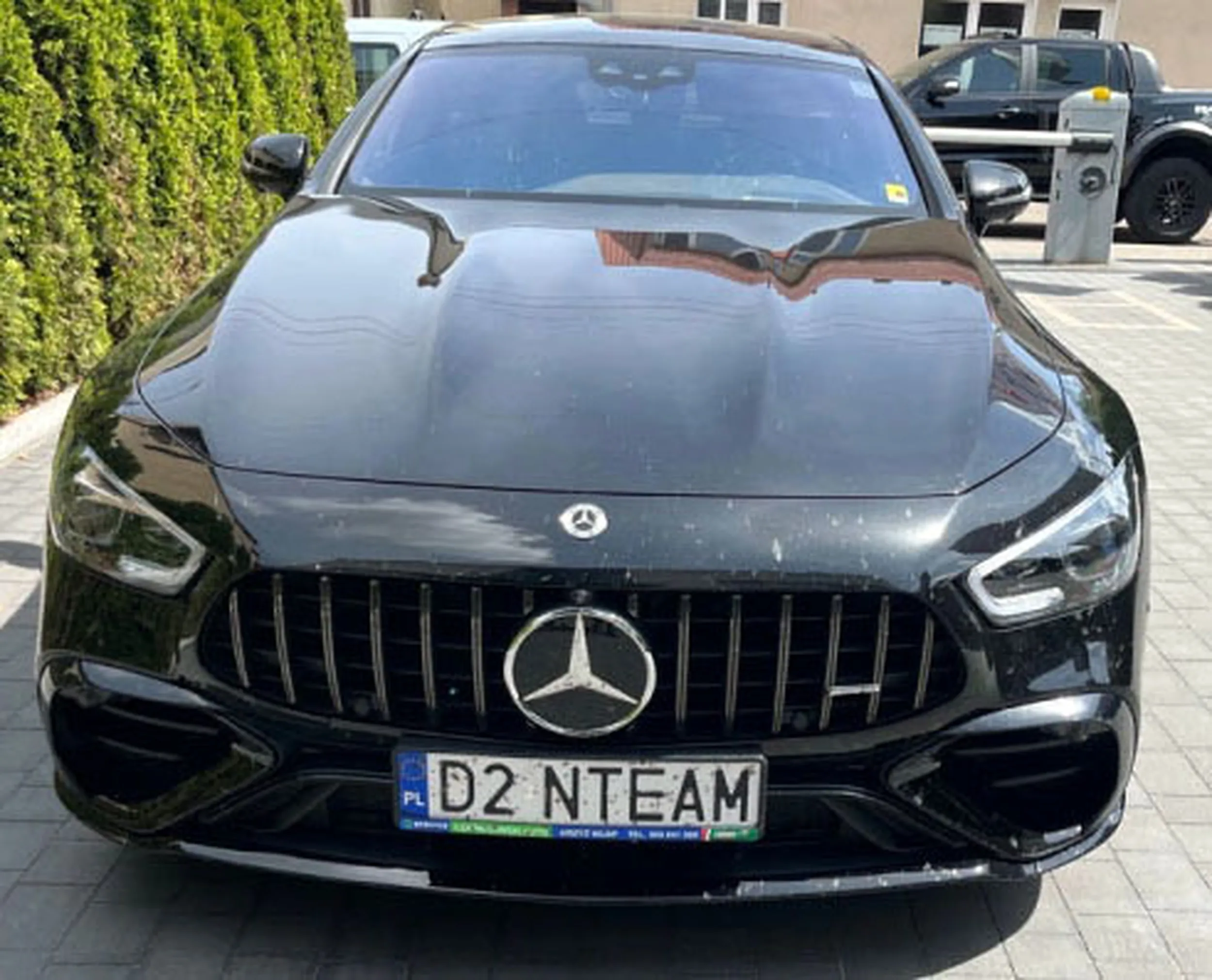 Fajny numer, blacha D2 NTEAM