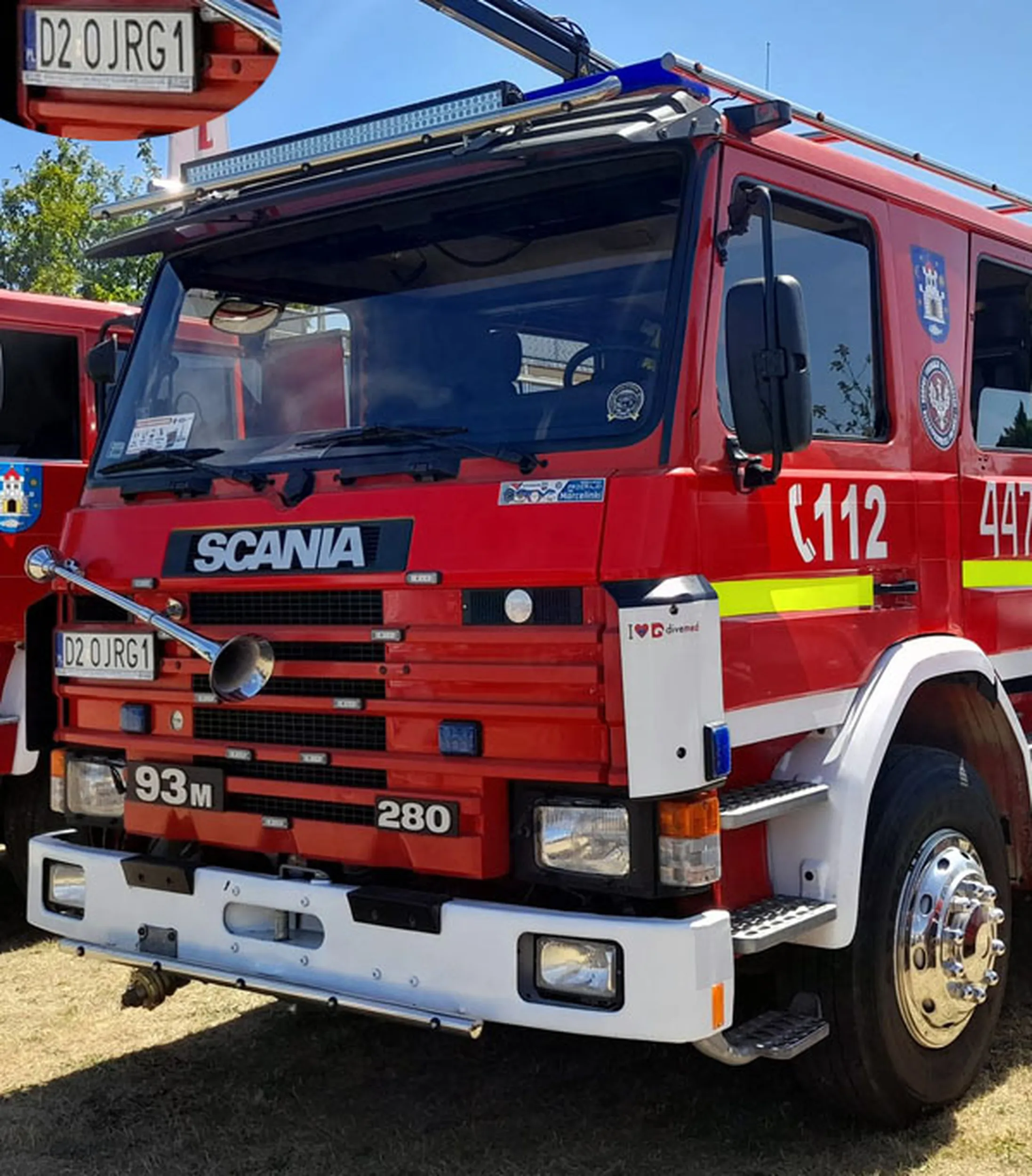 Fajny numer, blacha D2 OJRG1