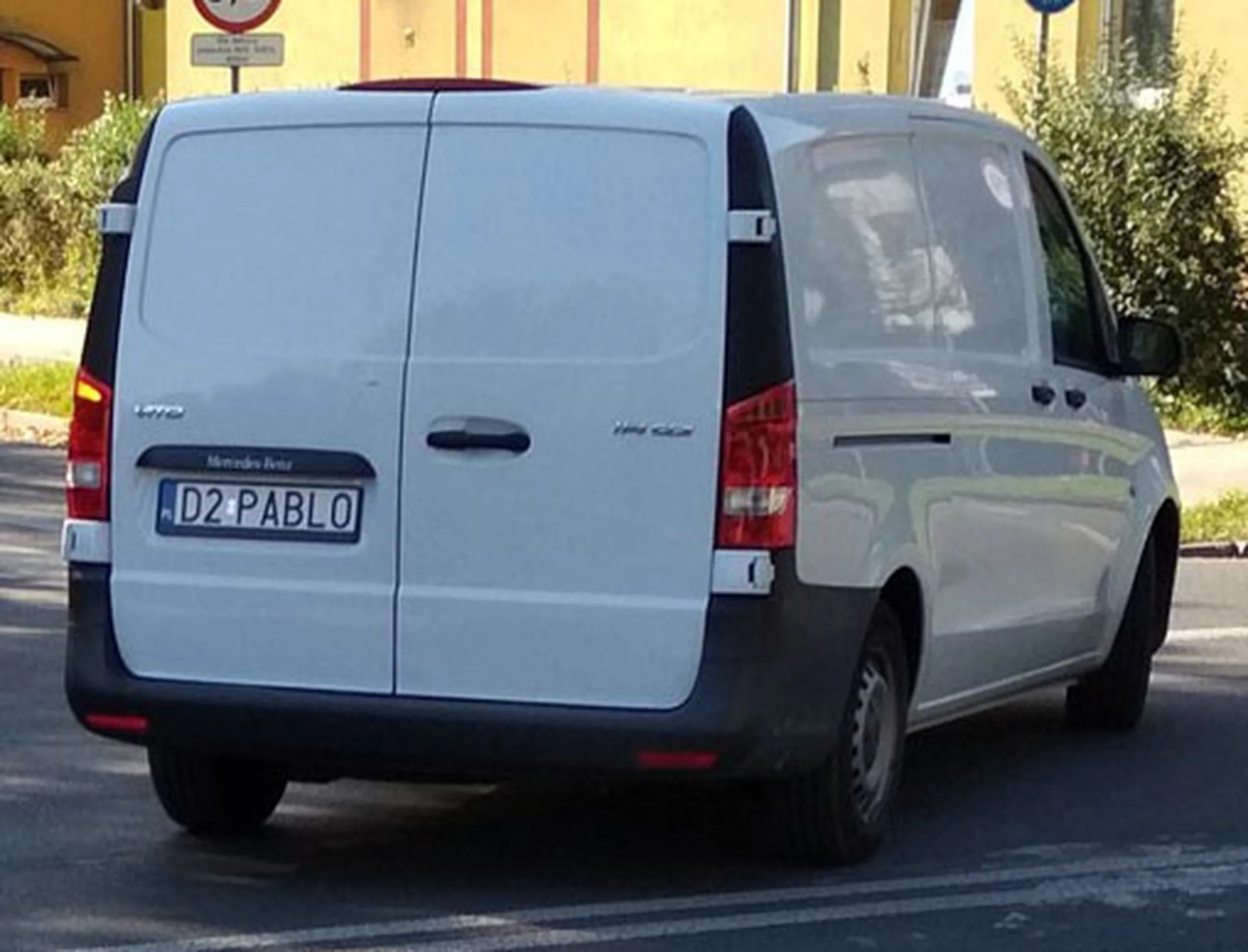 Fajny numer, blacha D2 PABLO