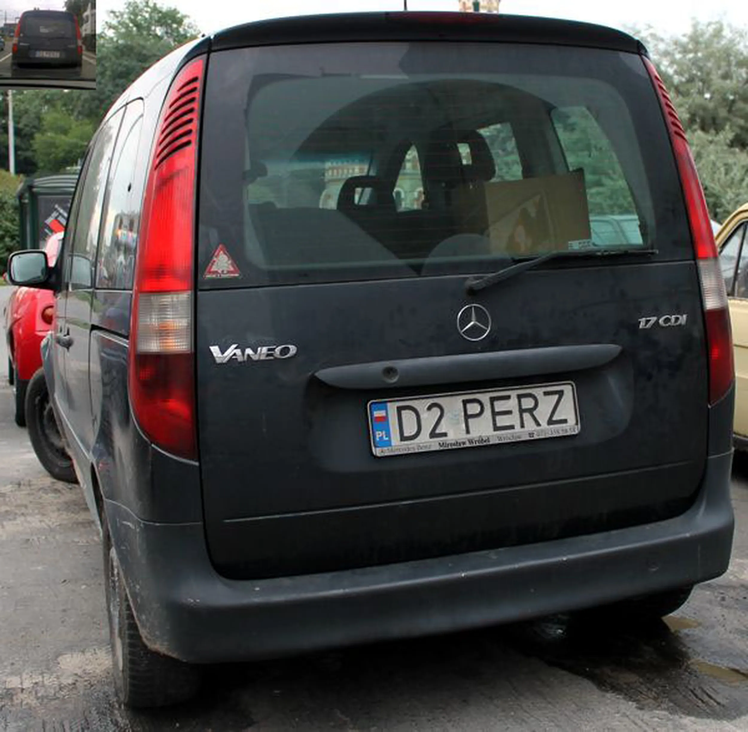 Fajny numer, blacha D2 PERZ