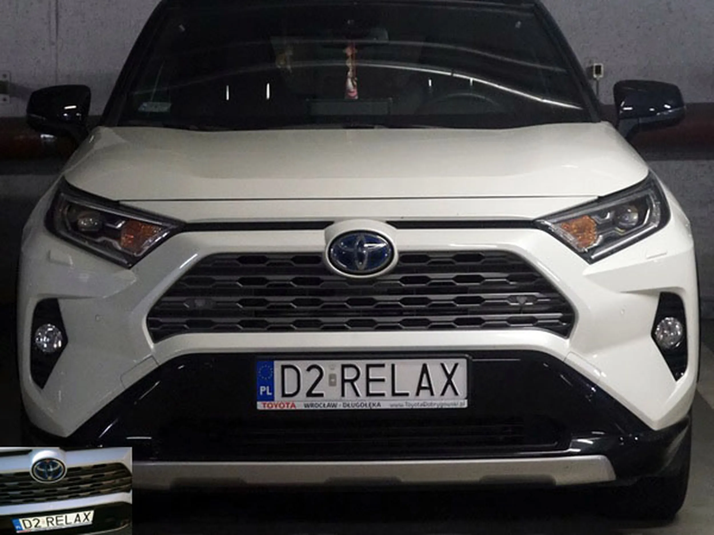 Fajny numer, blacha D2 RELAX