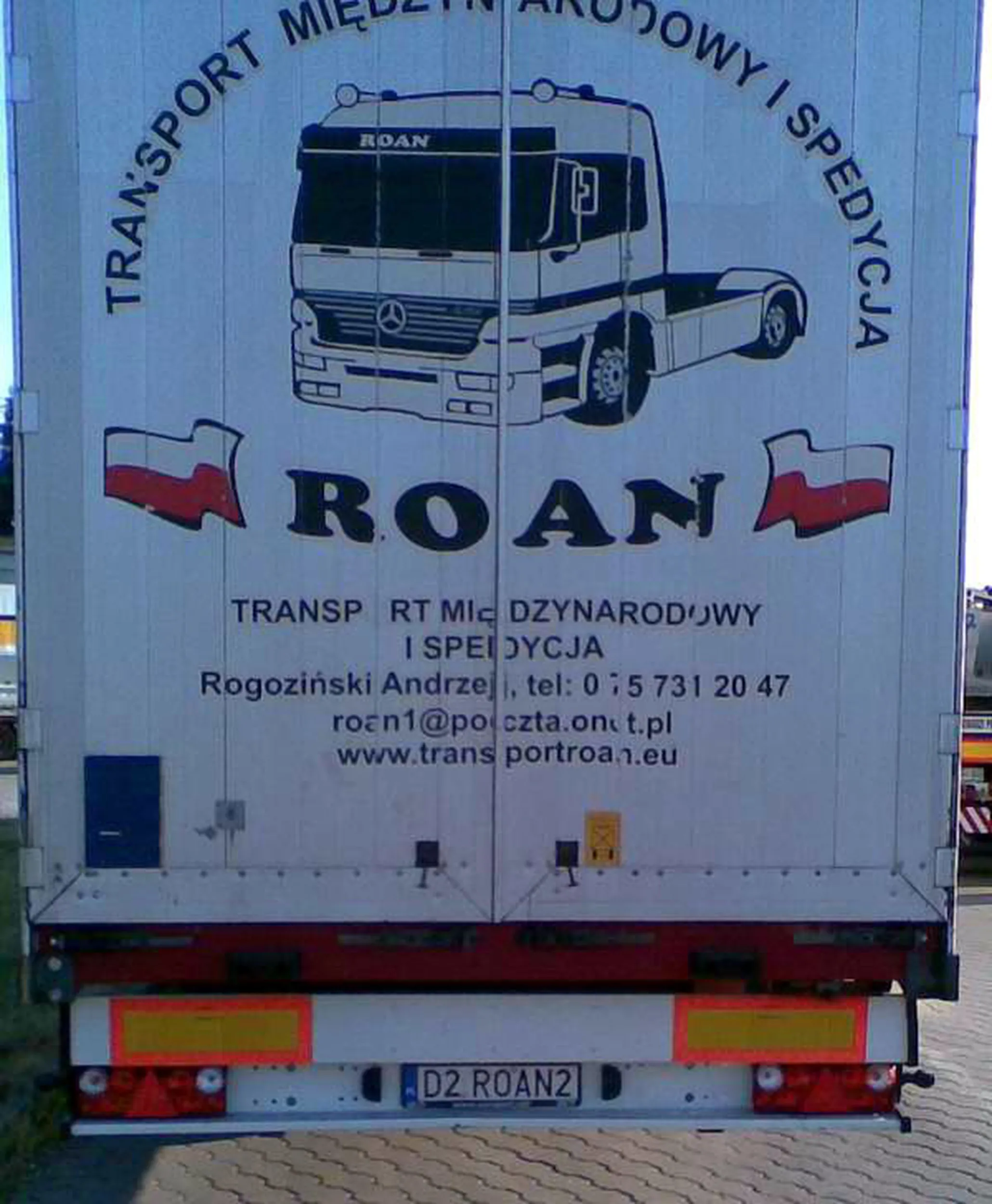 Fajny numer, blacha D2 ROAN2