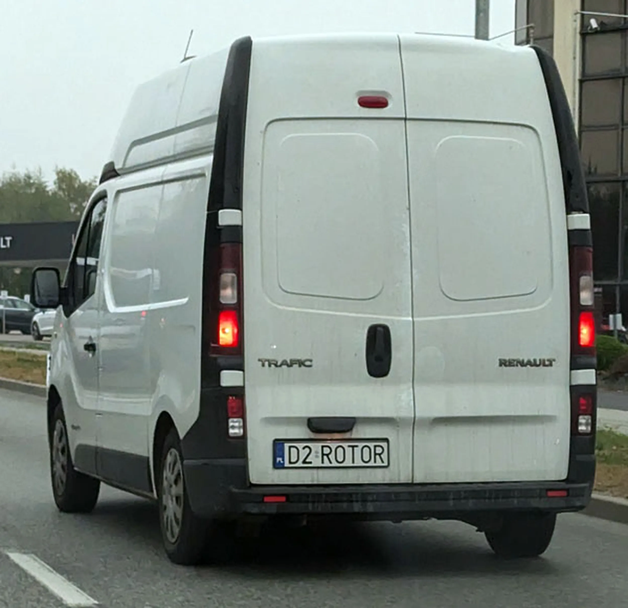 Fajny numer, blacha D2 ROTOR