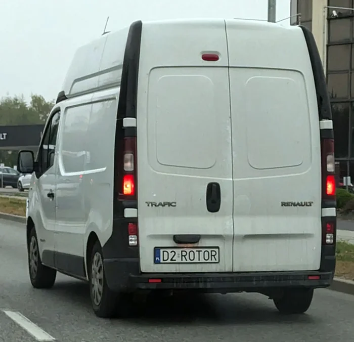 Fajny numer, blacha D2 ROTOR