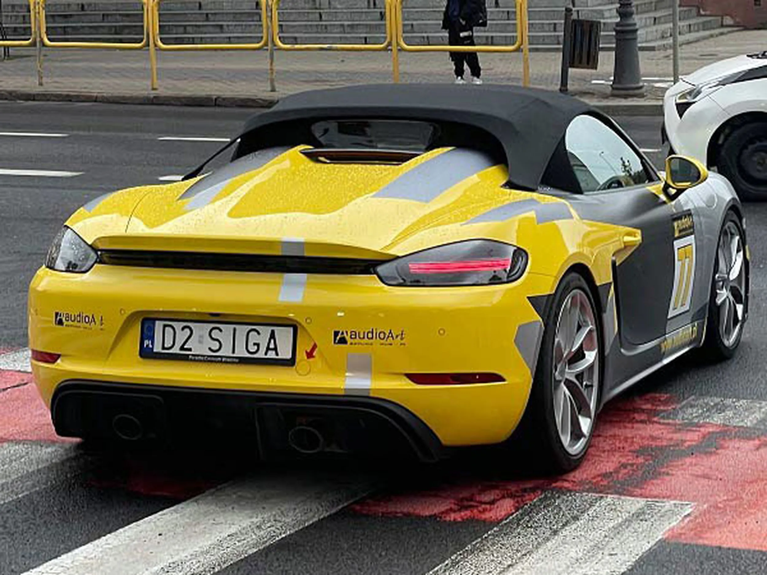 Fajny numer, blacha D2 SIGA