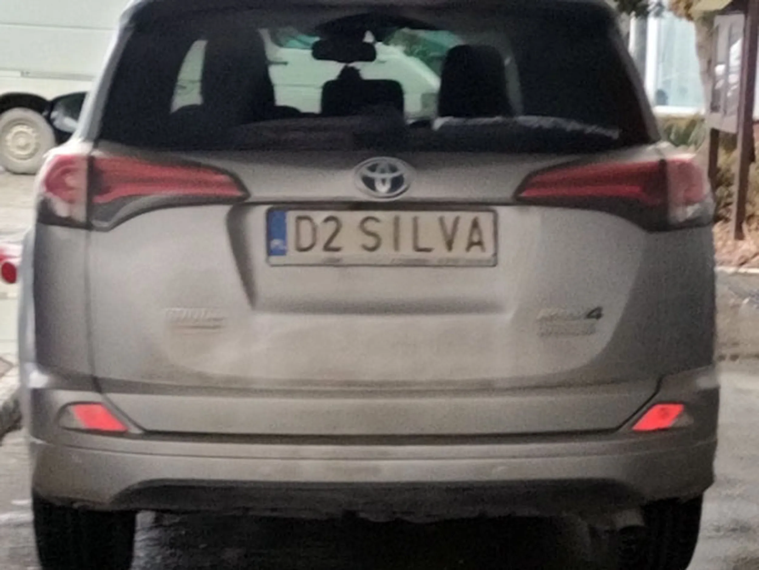 Fajny numer, blacha D2 SILVA