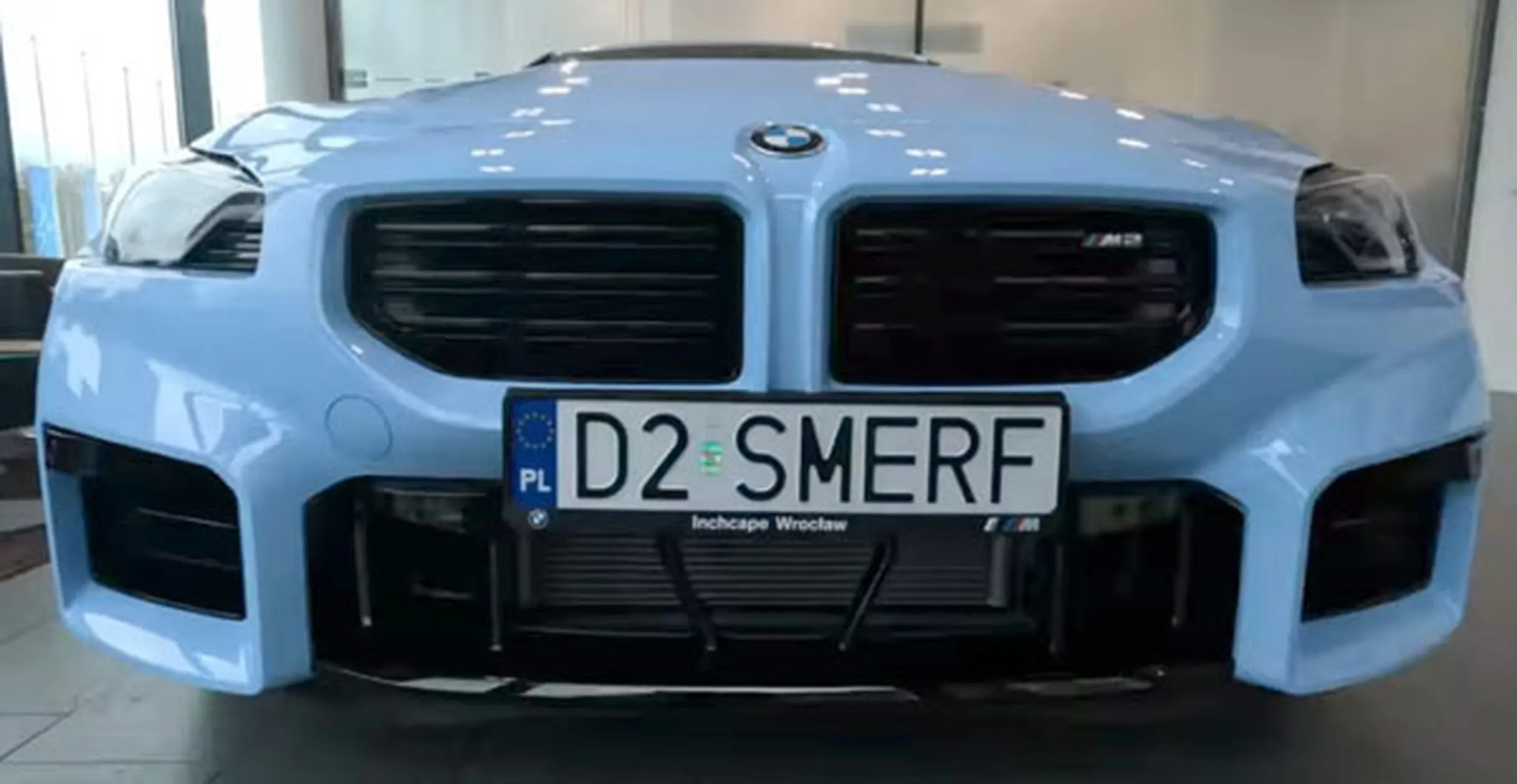 Fajny numer, blacha D2 SMERF