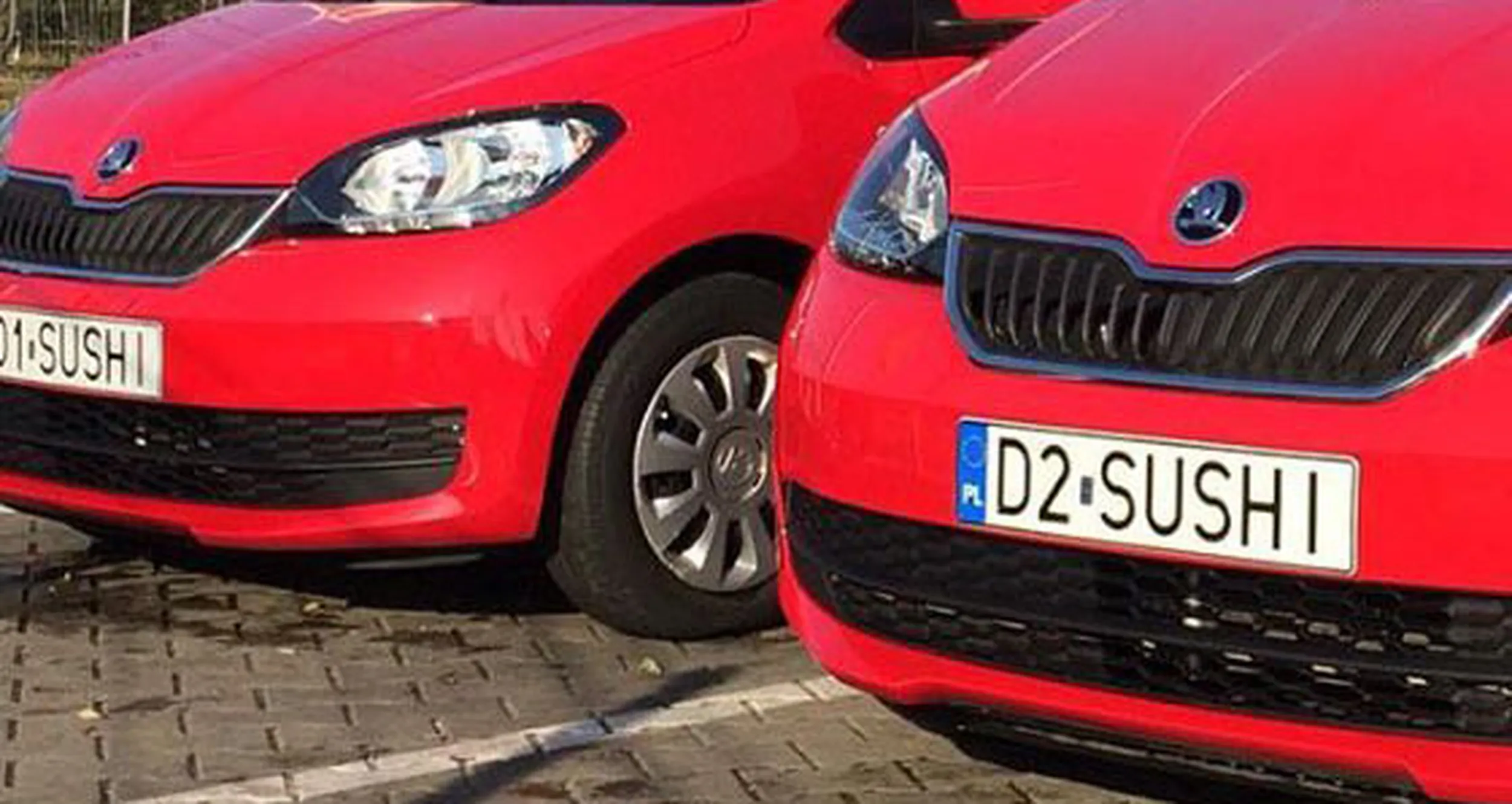 Fajny numer, blacha D2 SUSHI