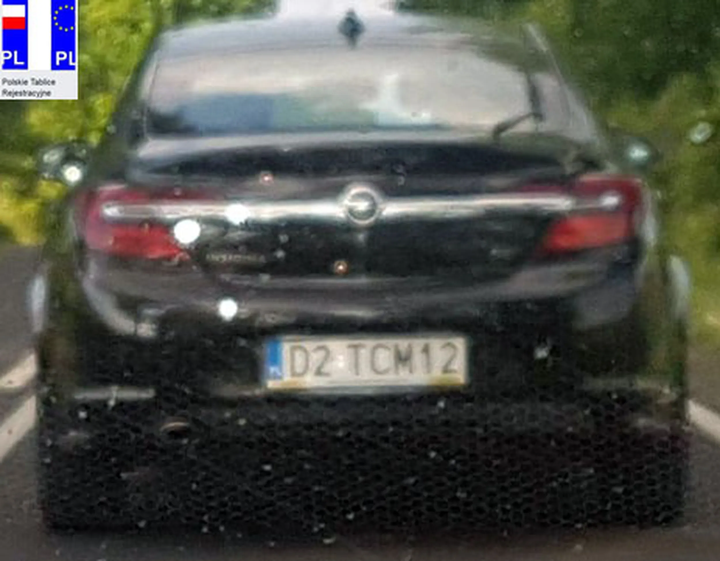 Fajny numer, blacha D2 TCM12