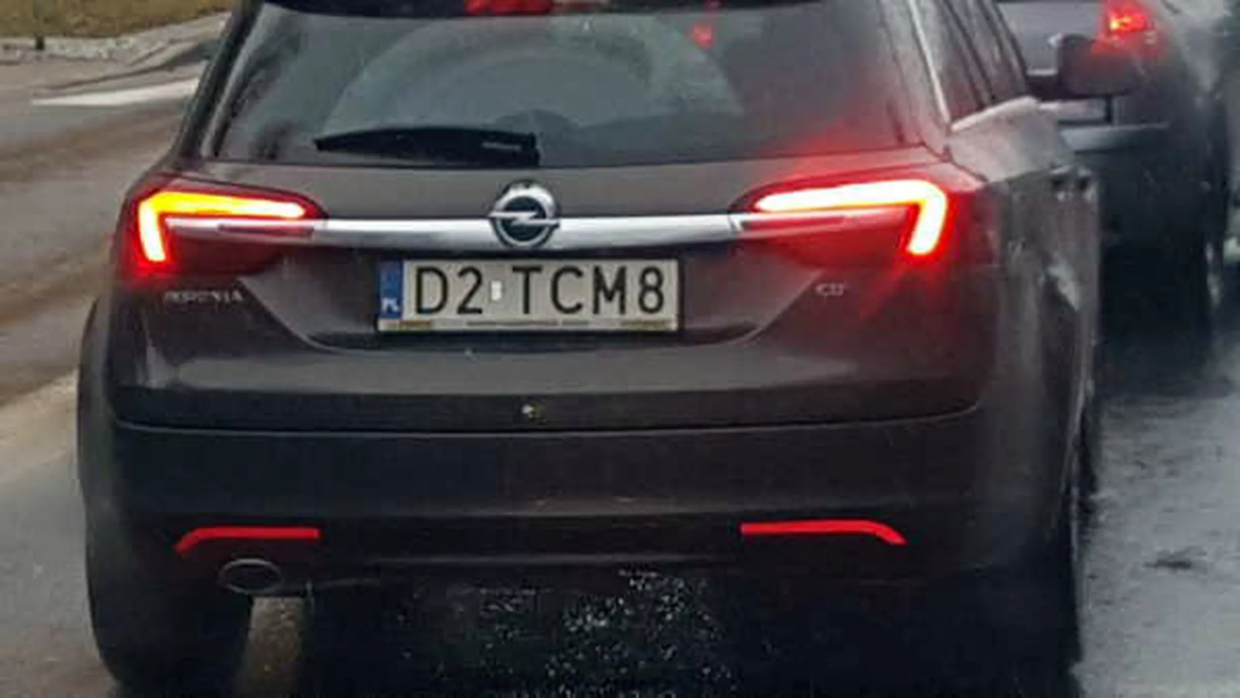 Fajny numer, blacha D2 TCM8