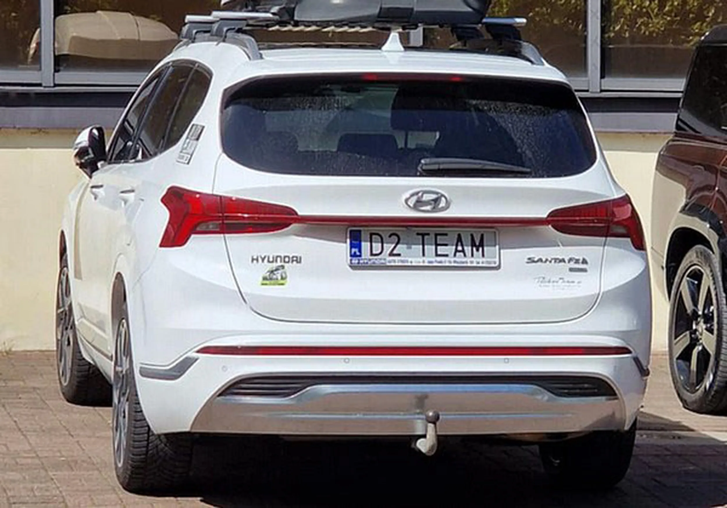 Fajny numer, blacha D2 TEAM