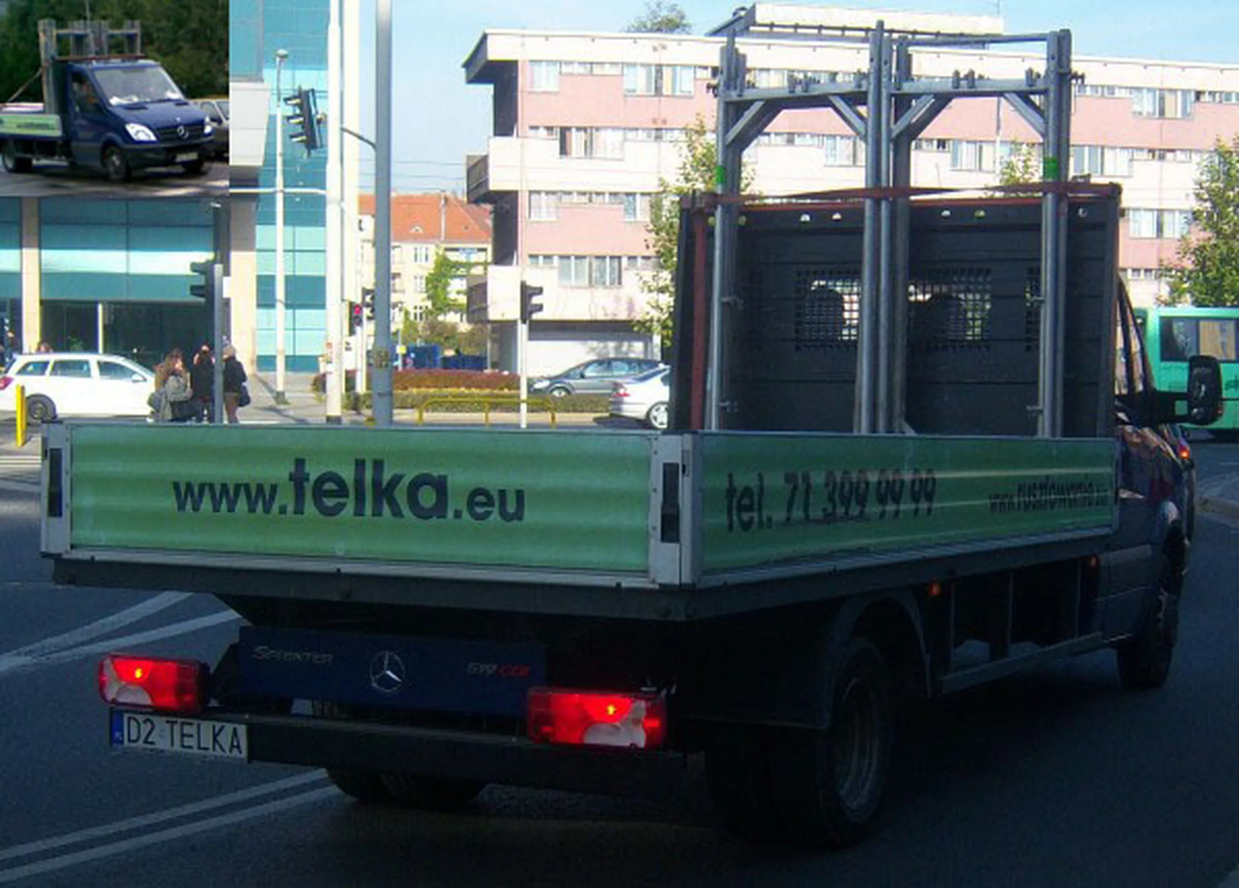 Fajny numer, blacha D2 TELKA