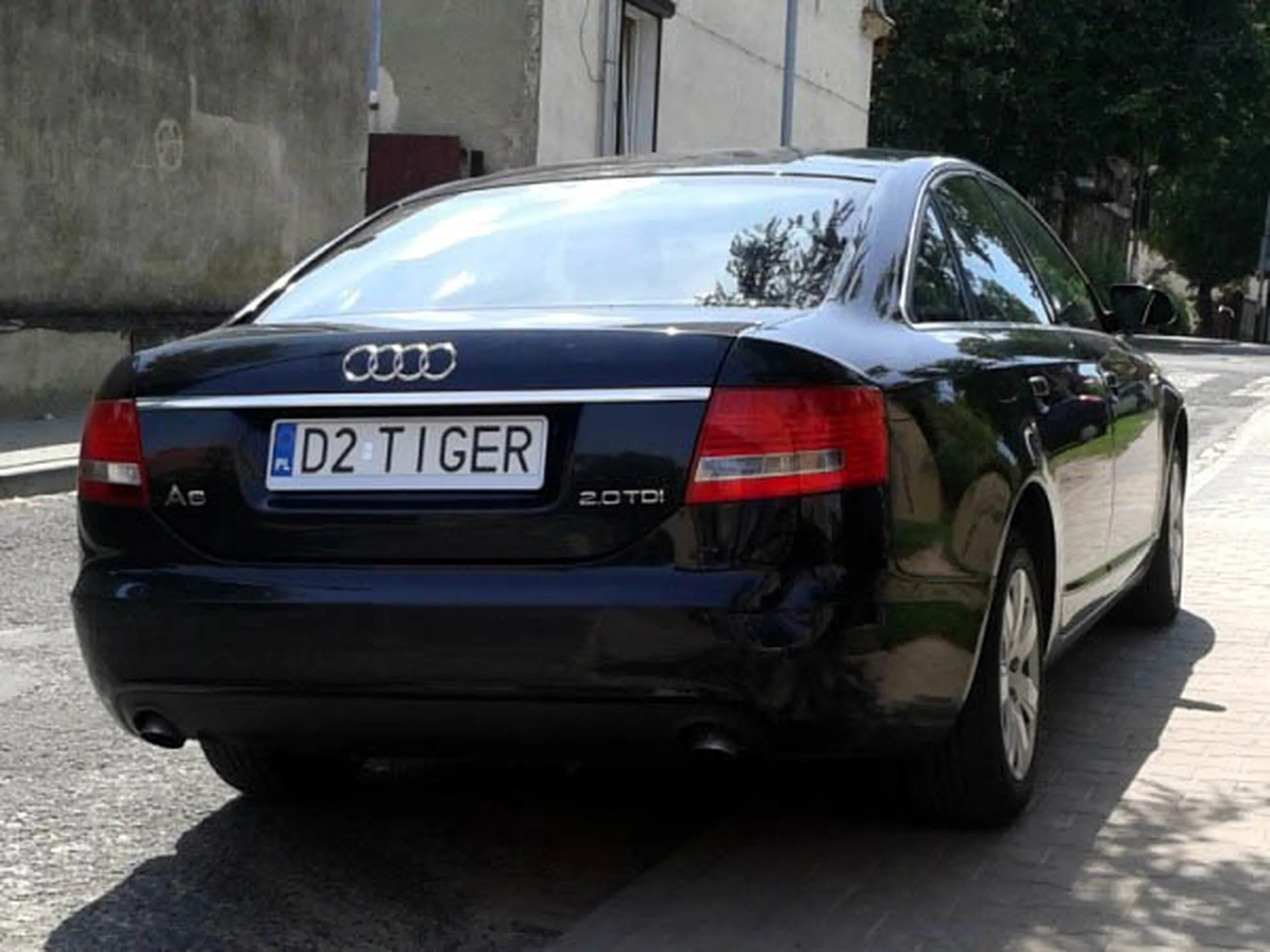 Fajny numer, blacha D2 TIGER