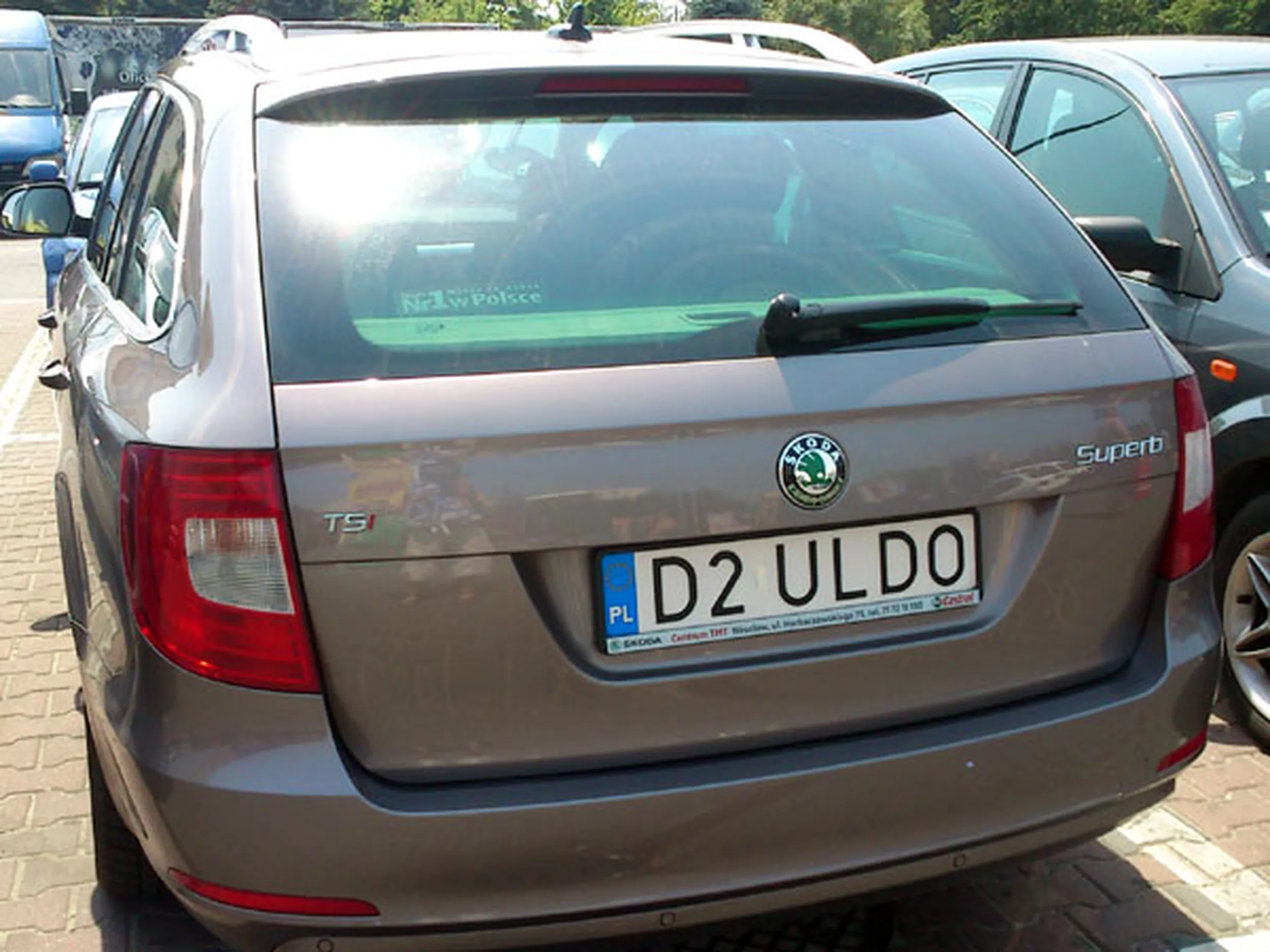 Fajny numer, blacha D2 ULDO