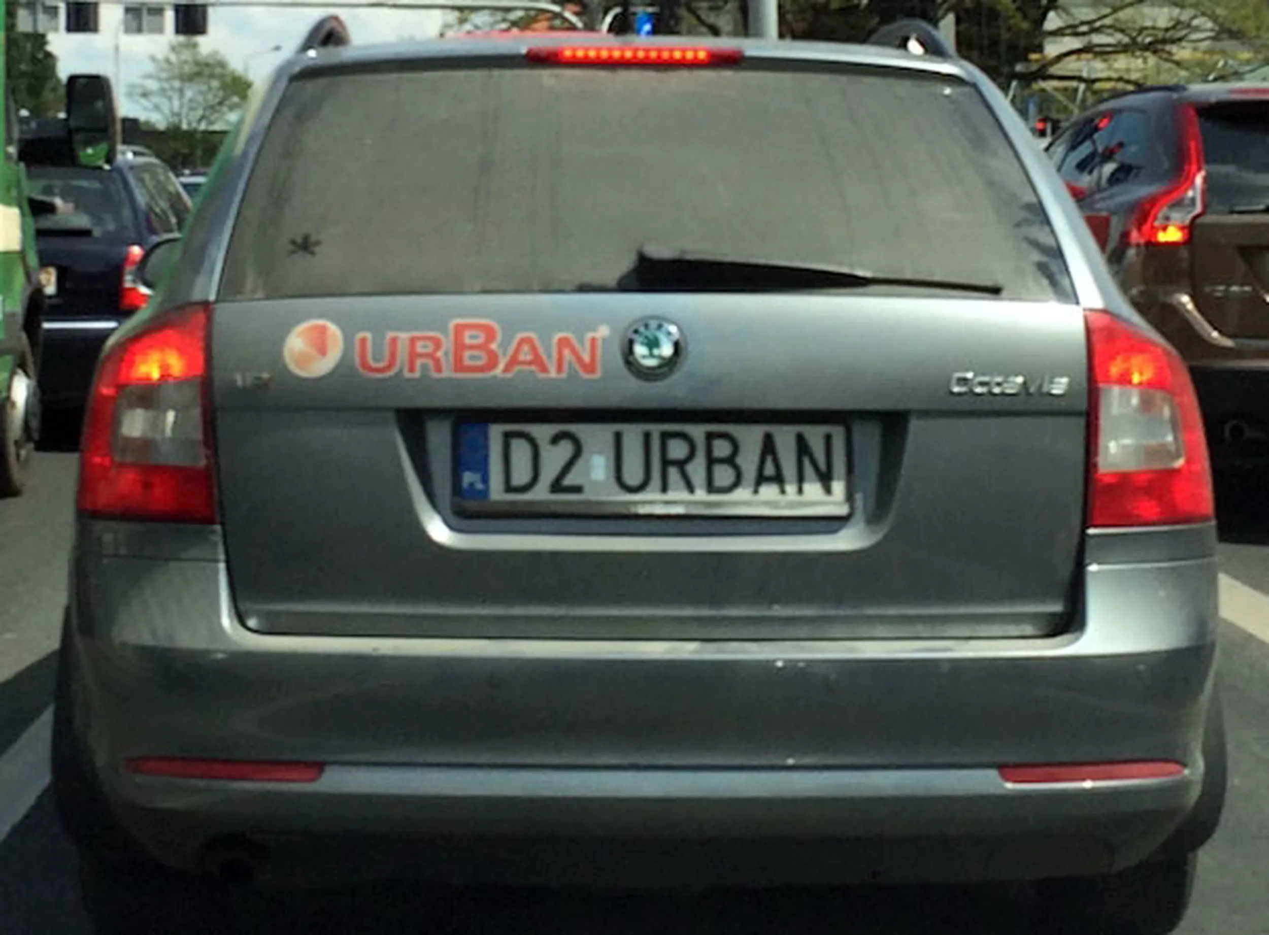 Fajny numer, blacha D2 URBAN
