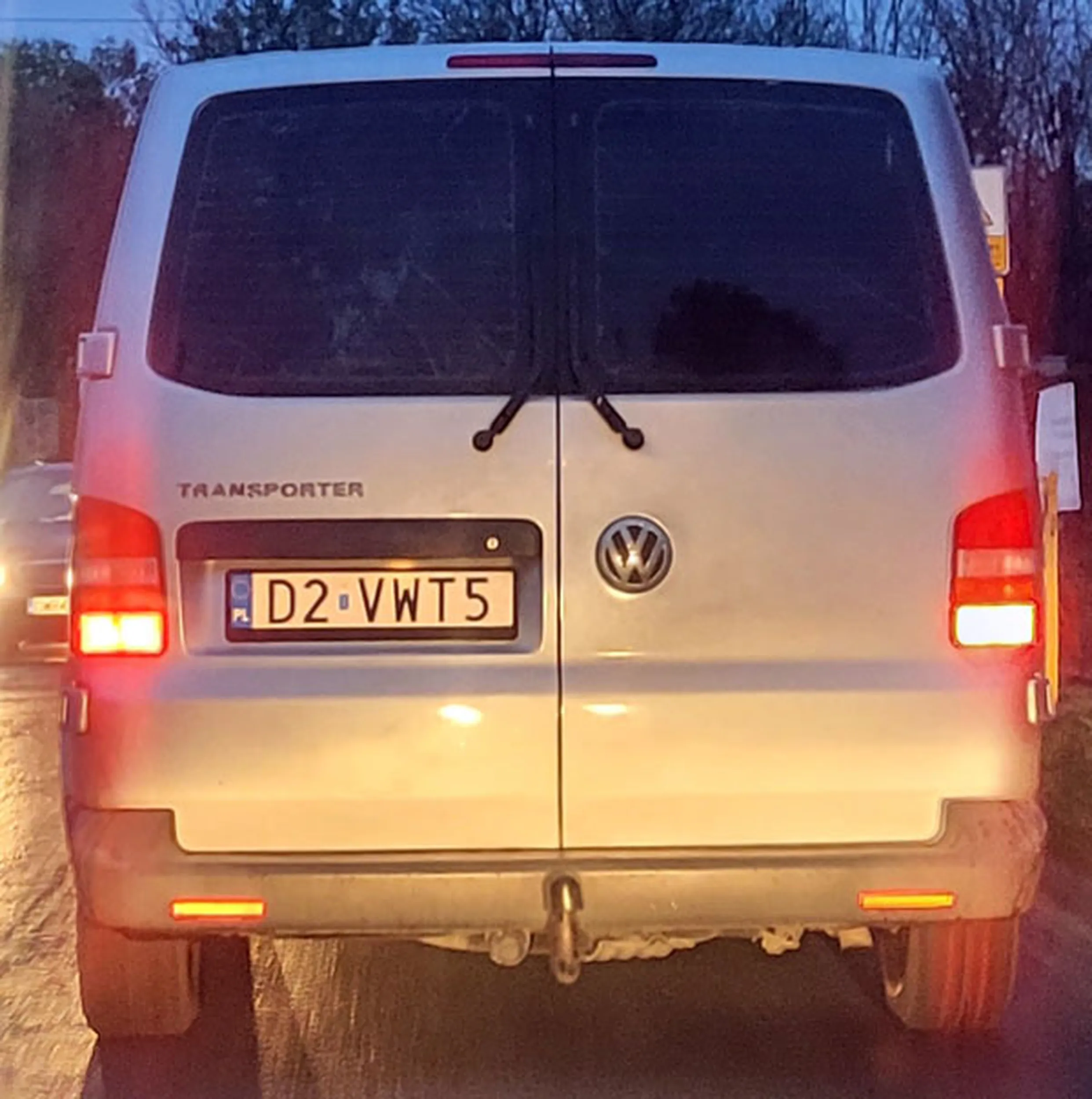 Fajny numer, blacha D2 VWT5