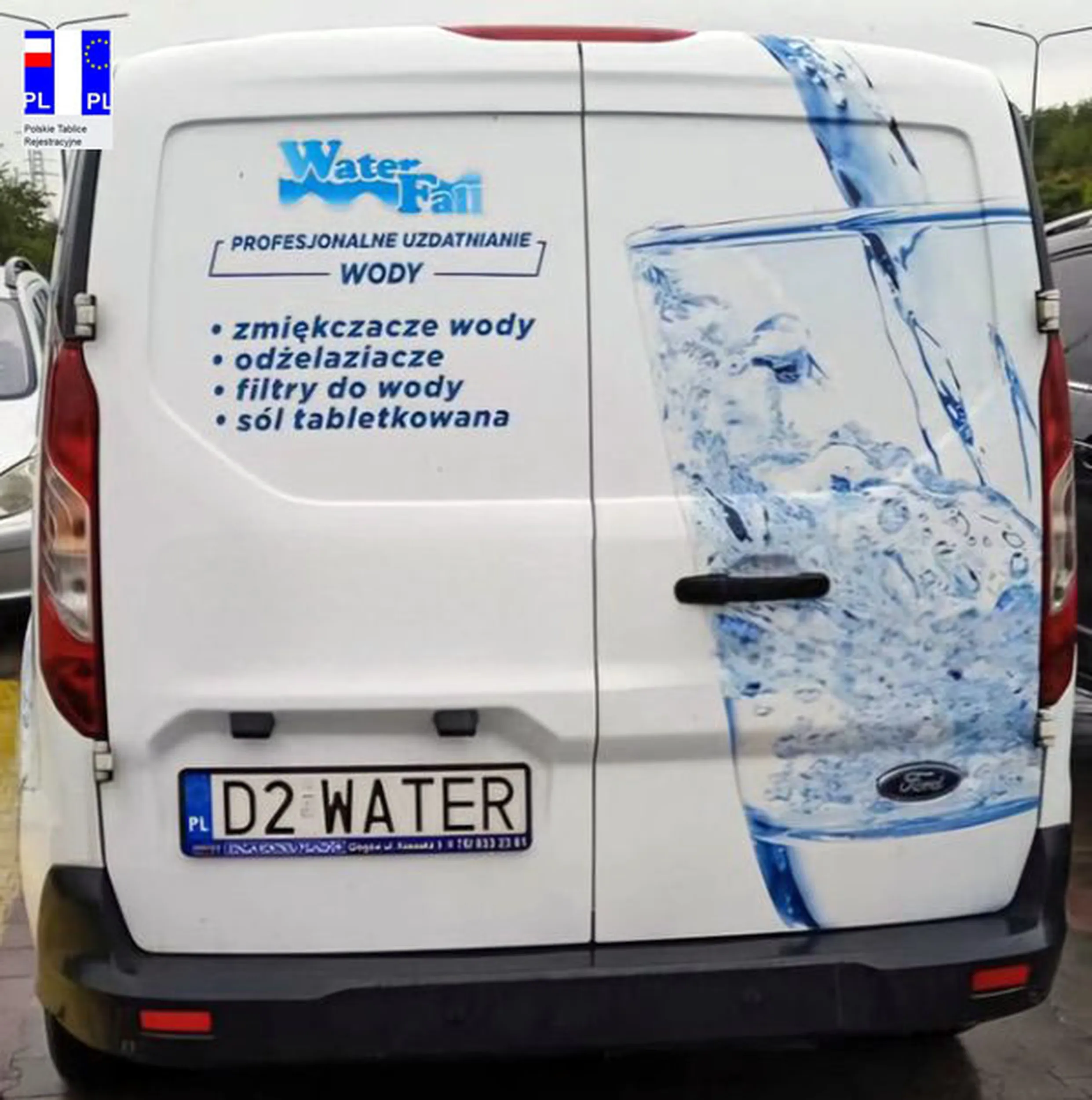 Fajny numer, blacha D2 WATER