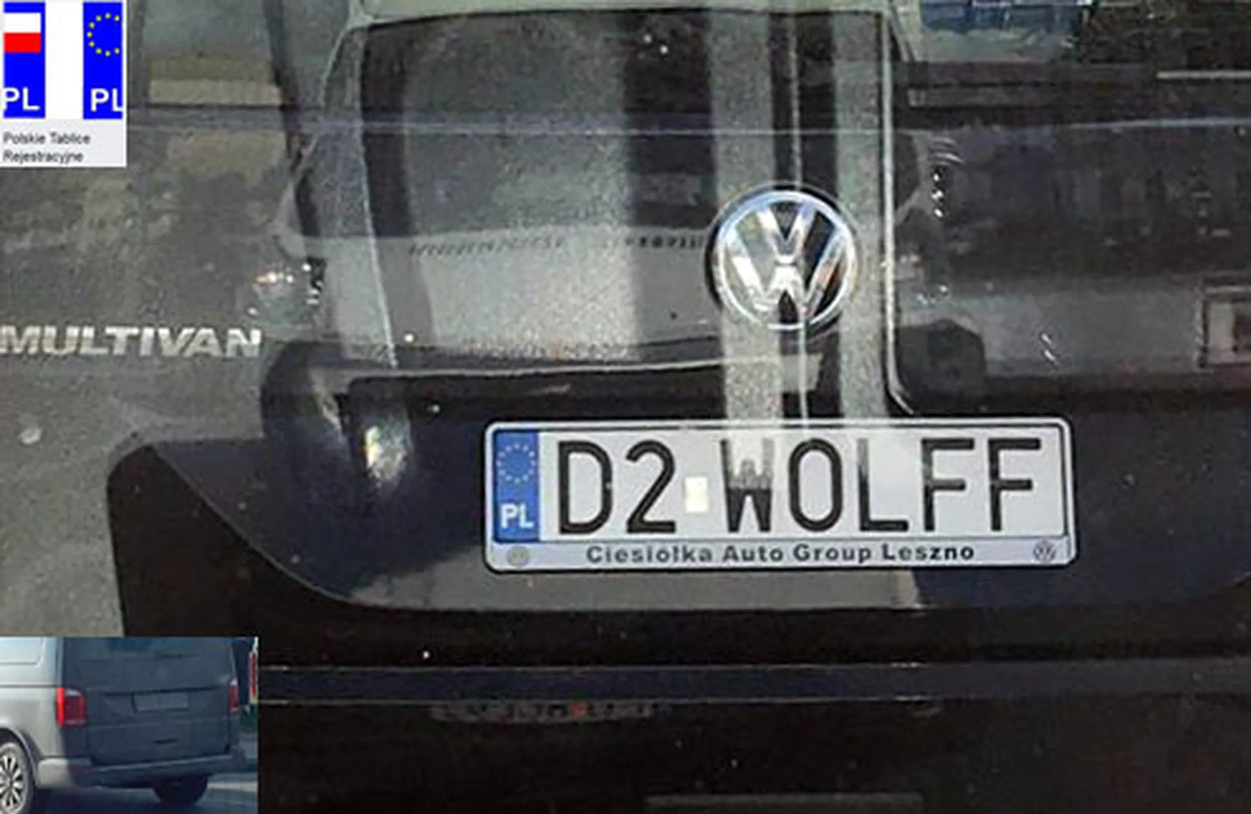 Fajny numer, blacha D2 WOLFF