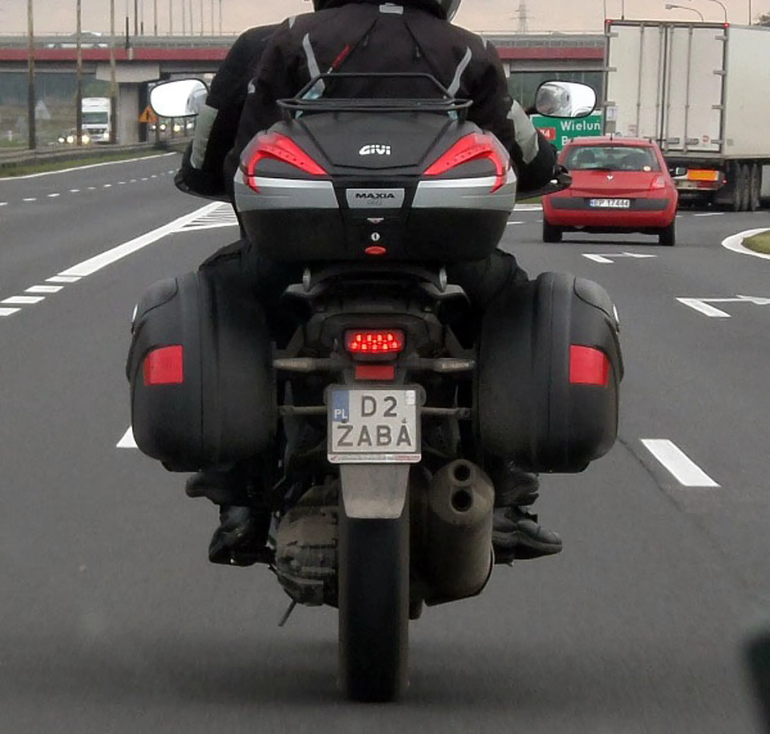 Fajny numer, blacha D2 ZABA